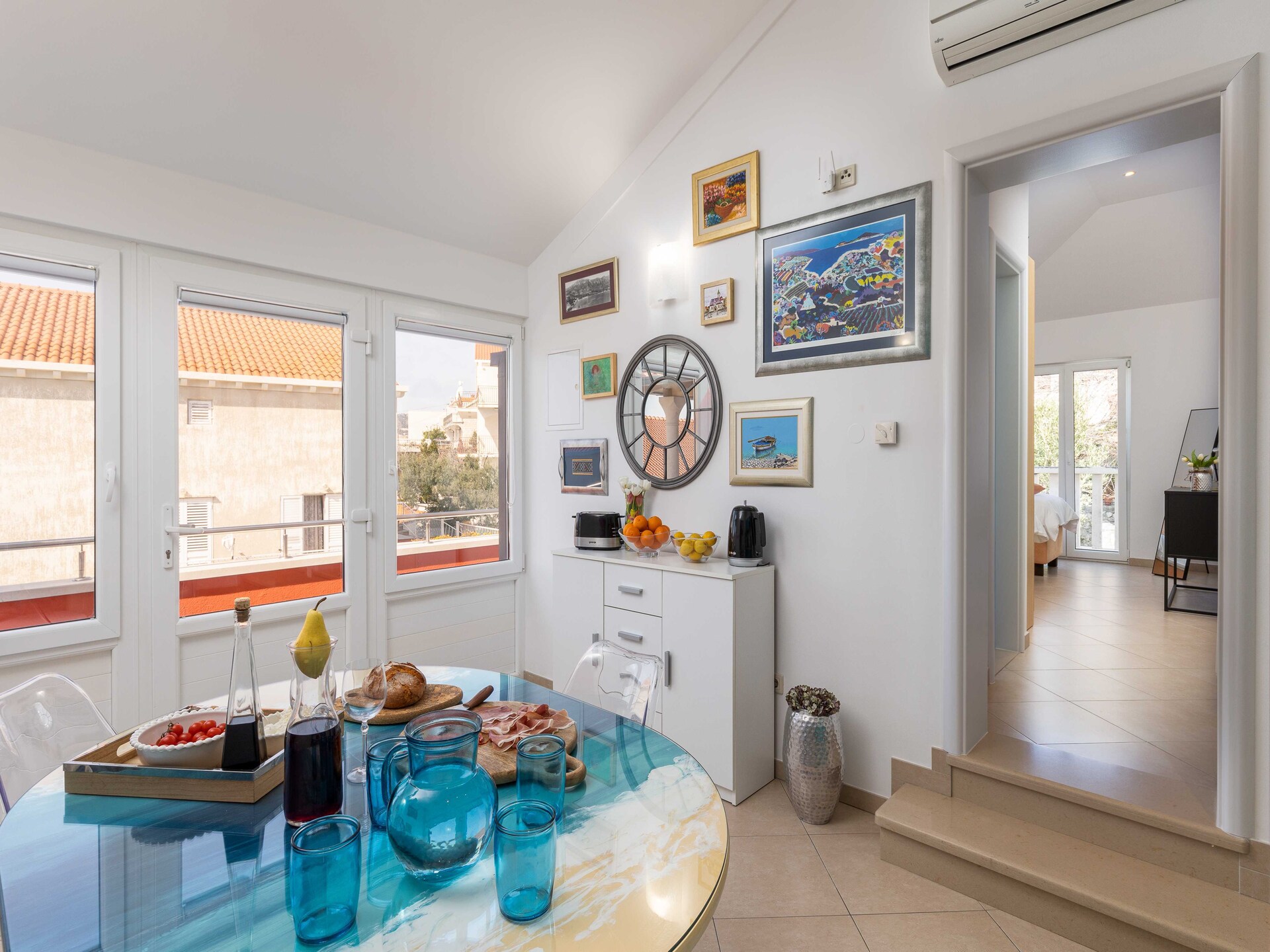 Comfort appartement met zeezicht en terras op loopafstand van strand in Mlini - foto 1