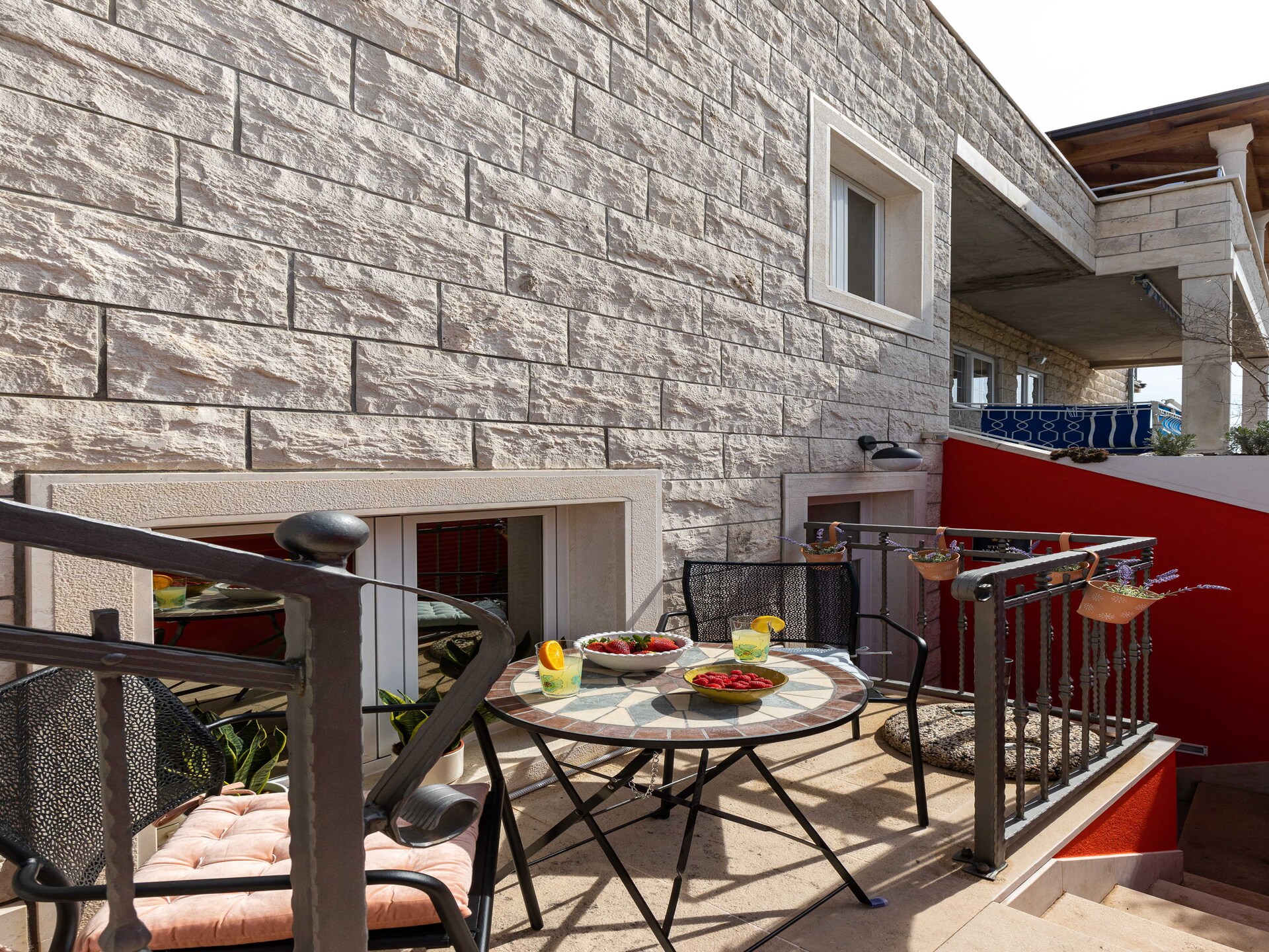 Superior Studio met Terras in Mlini, op 500m van het Strand - foto 12