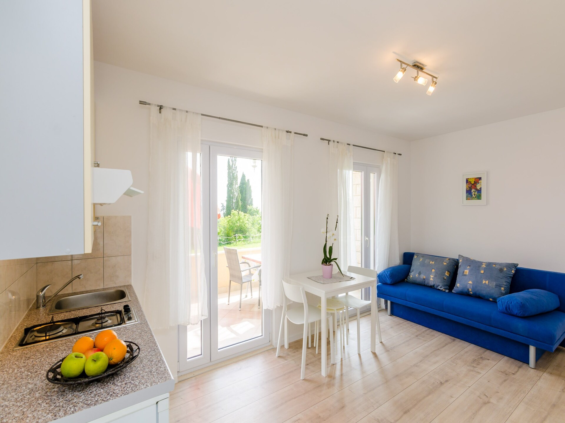 4-persoons appartement in Mlini met terras en gedeeld terras - foto 5