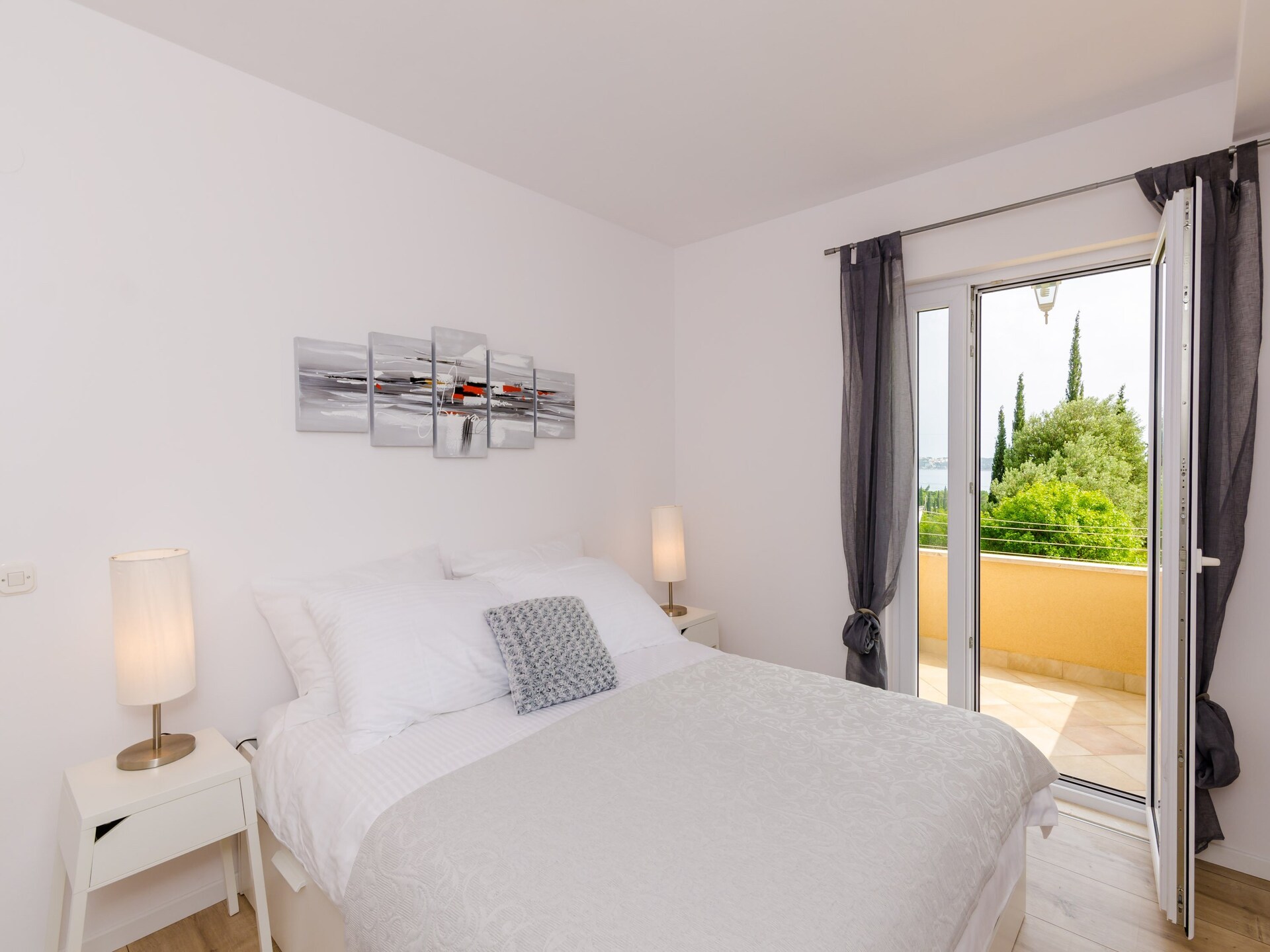 4-persoons appartement in Mlini met terras en gedeeld terras - foto 12
