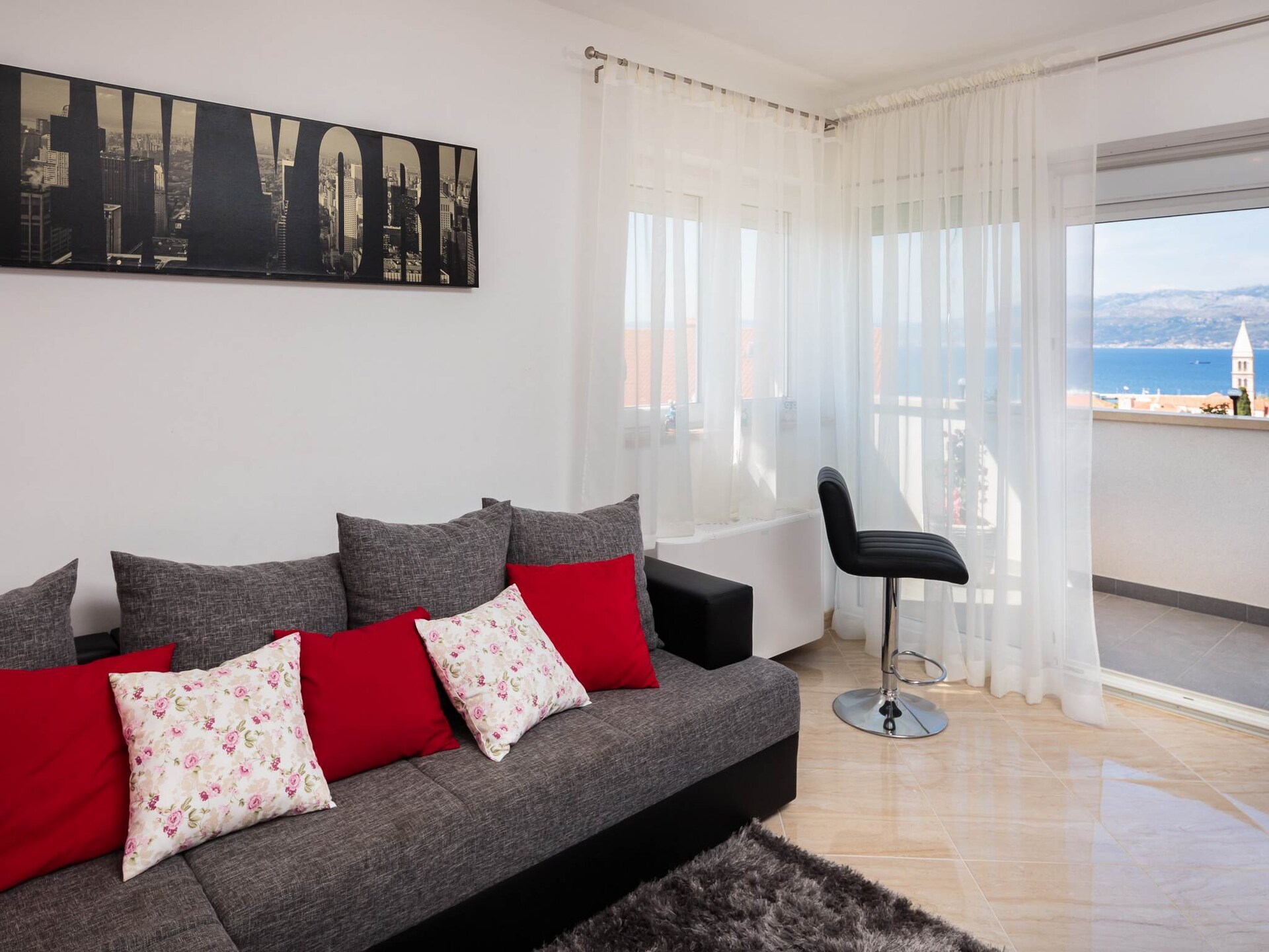 Op 500 m van het strand: Ruim appartement in Supetar voor 4 personen - foto 1