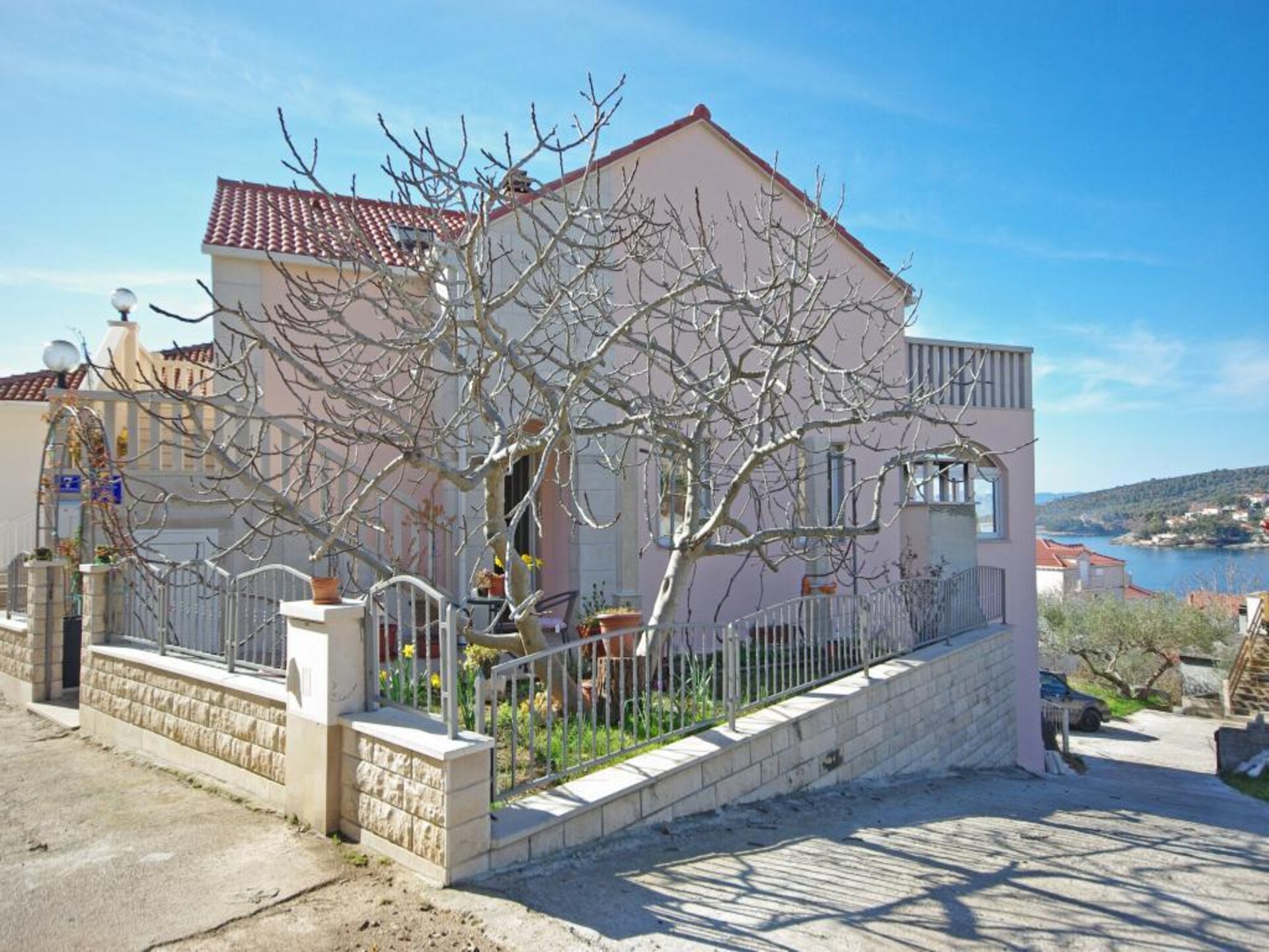 Aan het strand: Studio met zeezicht in Sumartin op Brač - foto 10