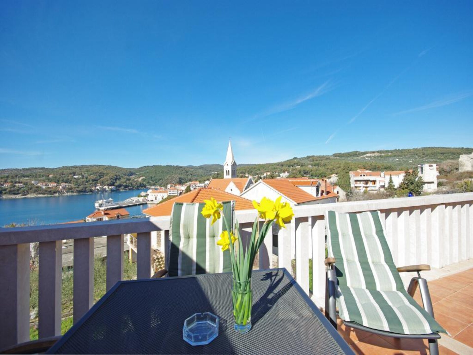 Aan het strand: Studio met zeezicht in Sumartin op Brač - foto 11