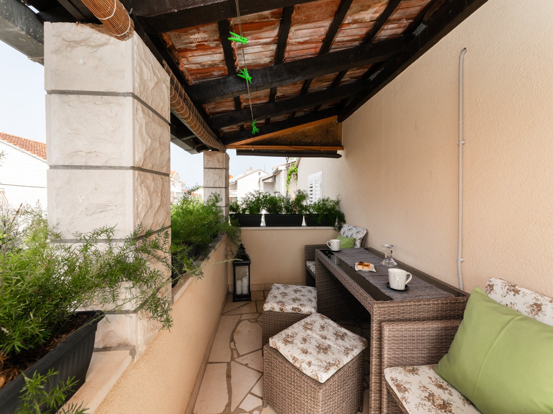 Comfortabel appartement met zonnig terras, 400 meter van zee in Supetar - foto 7