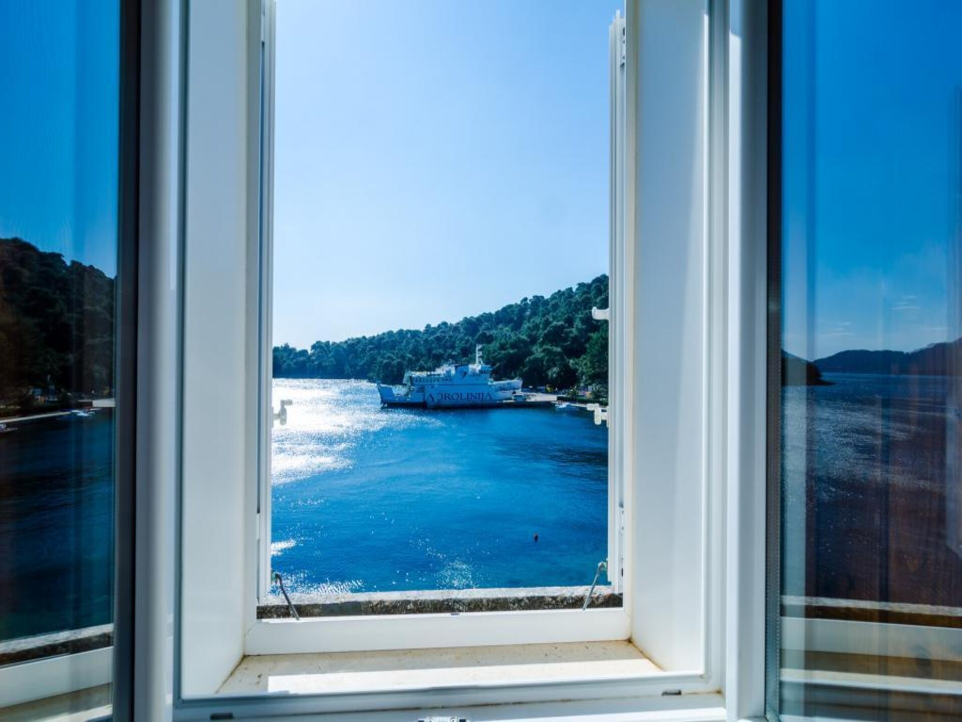 Studio met zeezicht en terras direct aan de kust van Sudurad, Šipan - foto 8