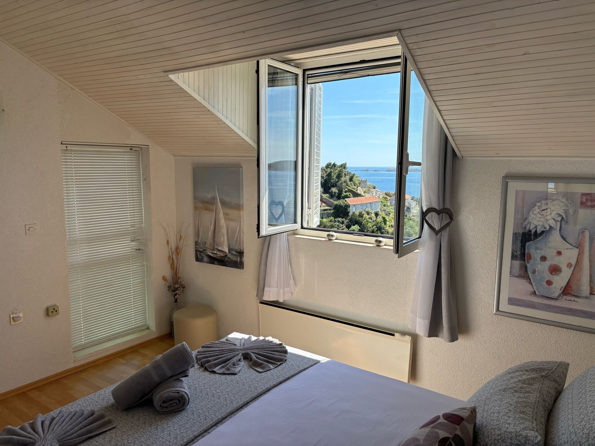 Tweekamerappartement met balkon en zeezicht aan de Adriatische kust bij Dubrovnik - foto 32