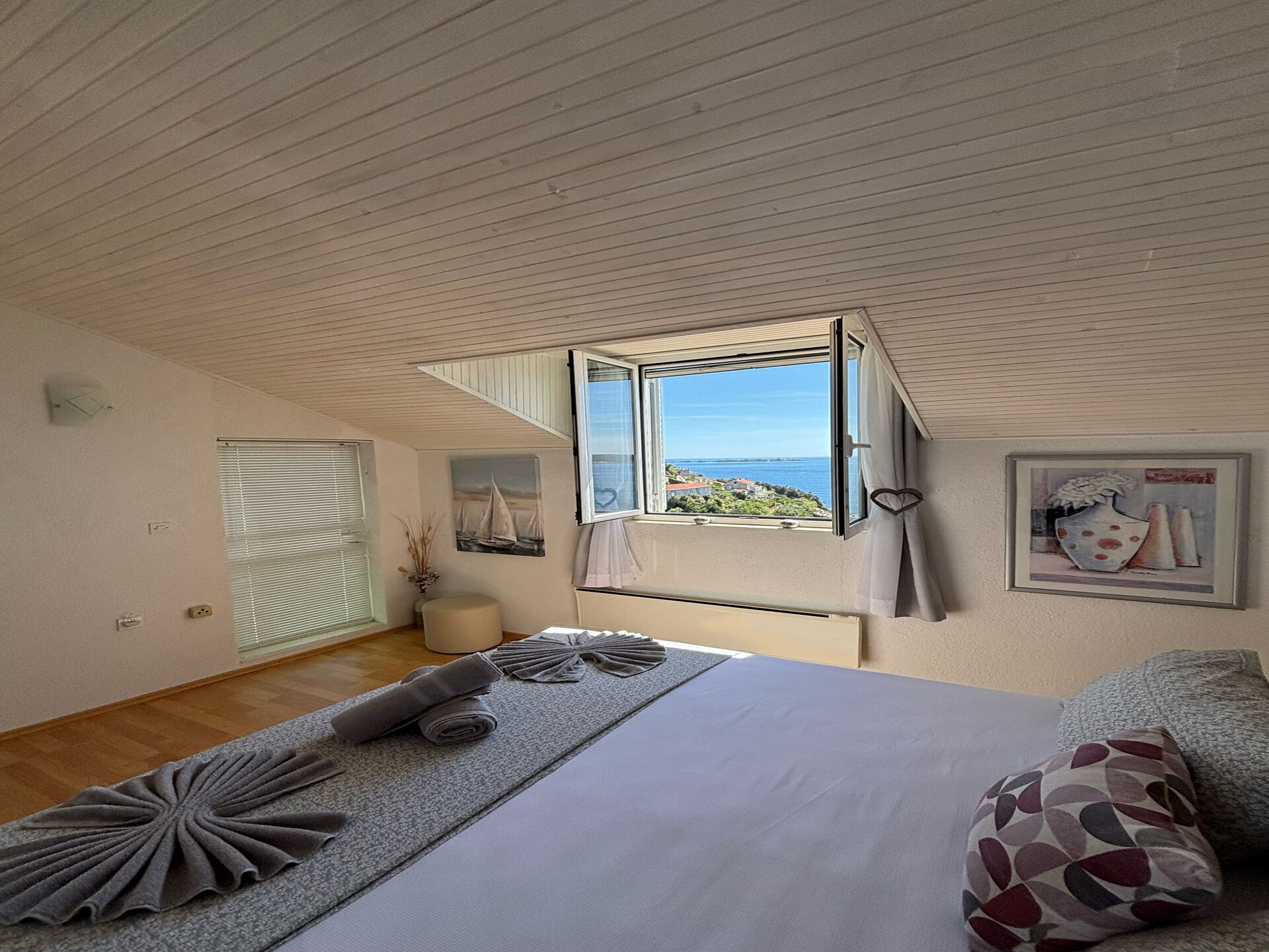 Tweekamerappartement met balkon en zeezicht aan de Adriatische kust bij Dubrovnik - foto 29