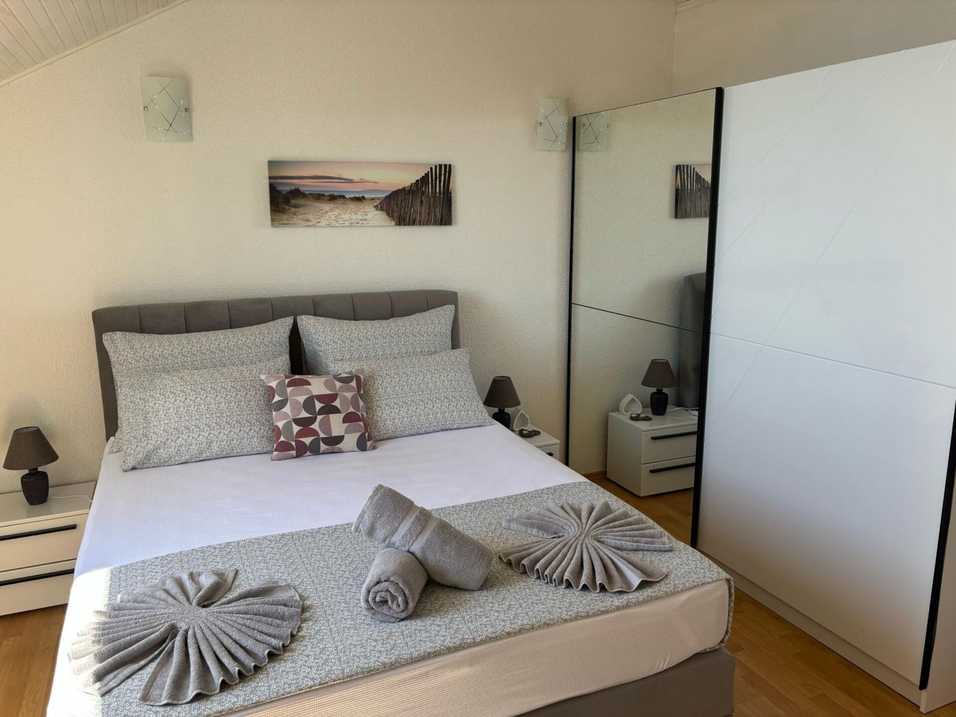 Tweekamerappartement met balkon en zeezicht aan de Adriatische kust bij Dubrovnik - foto 27