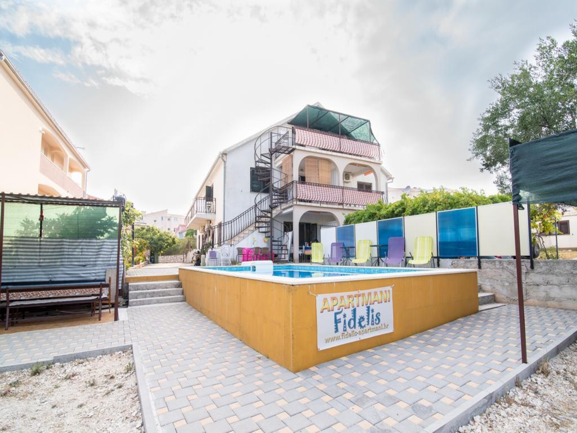 Aan zee: Comfortabel appartement in Okrug Gornji voor 4 personen · 40 m² - foto 13