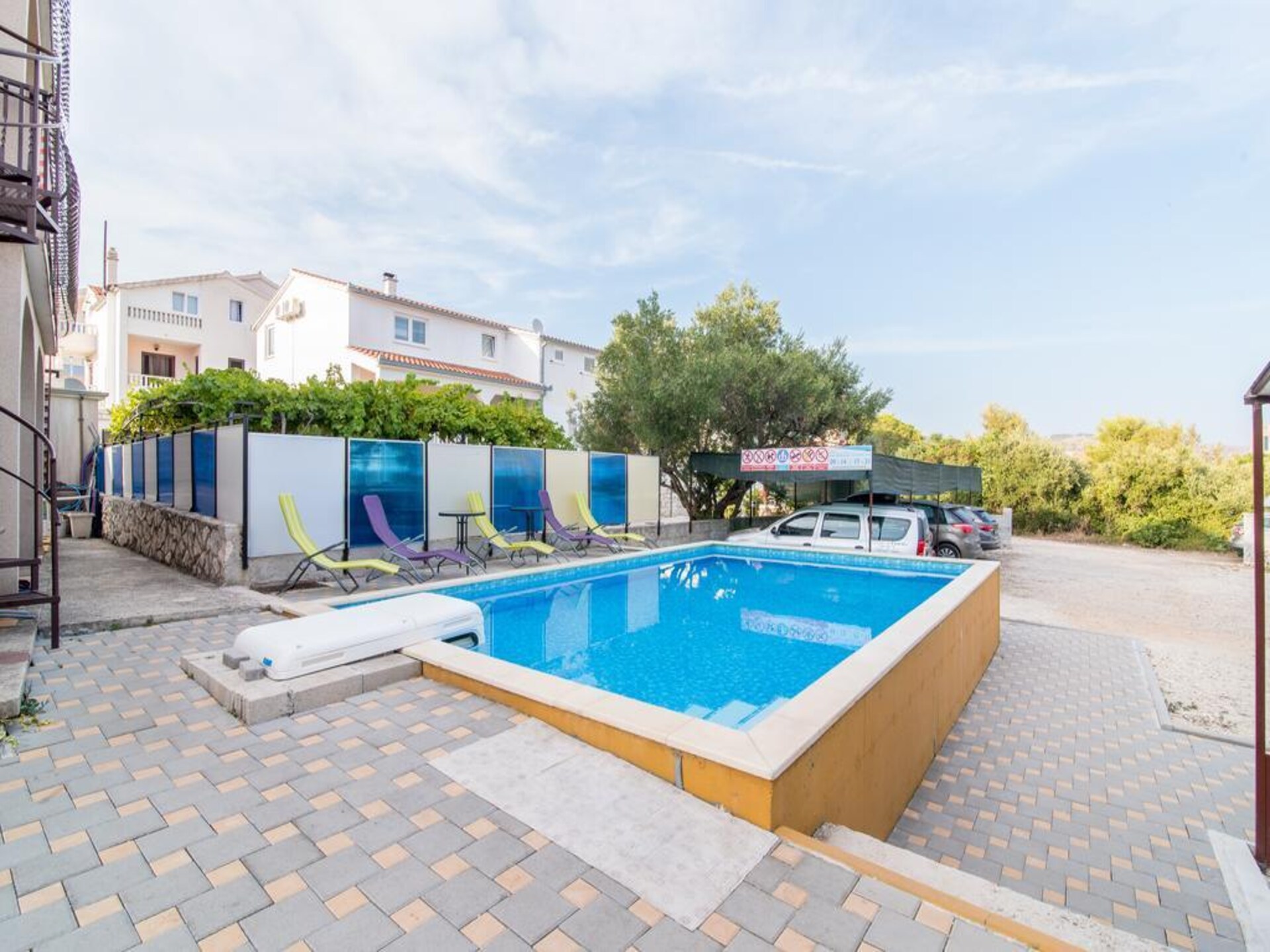 Aan zee: Comfortabel appartement in Okrug Gornji voor 4 personen · 40 m² - foto 14
