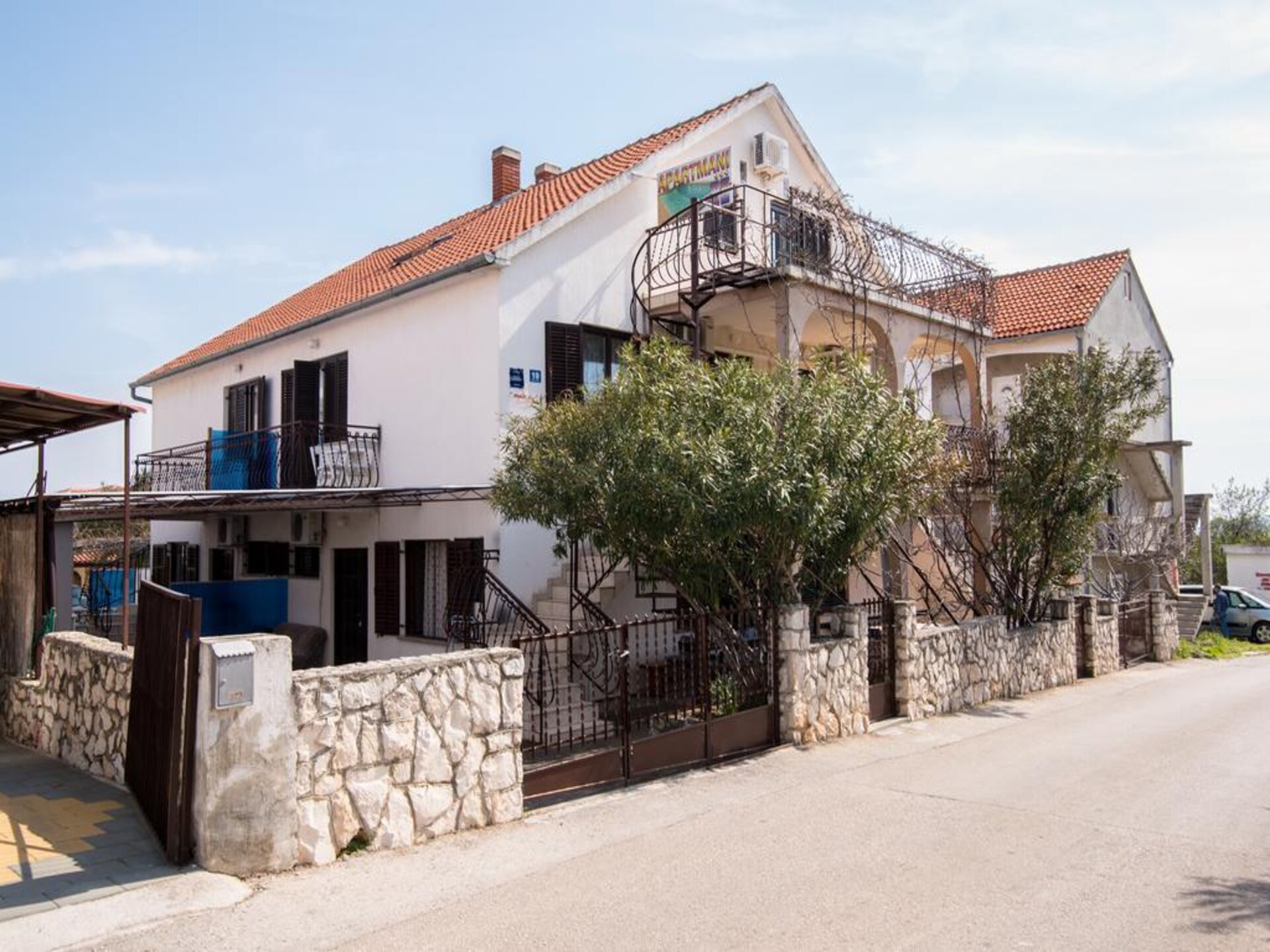Aan zee: Comfortabel appartement in Okrug Gornji voor 4 personen · 40 m² - foto 9