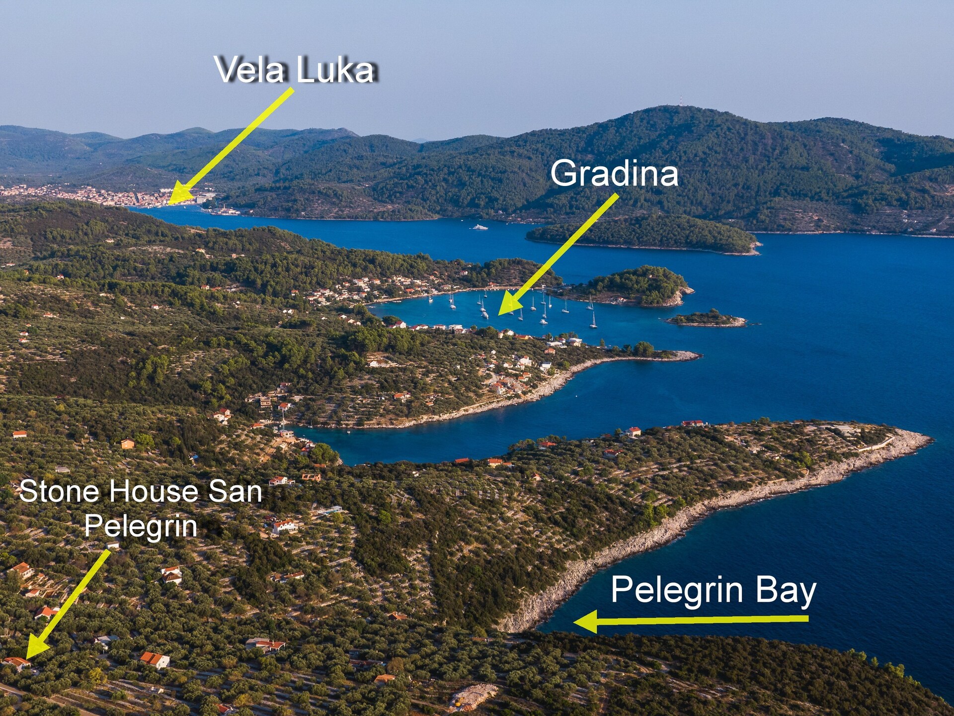 Op 300 m van zee: Sfeervol vakantiehuis in Vela Luka - foto 44