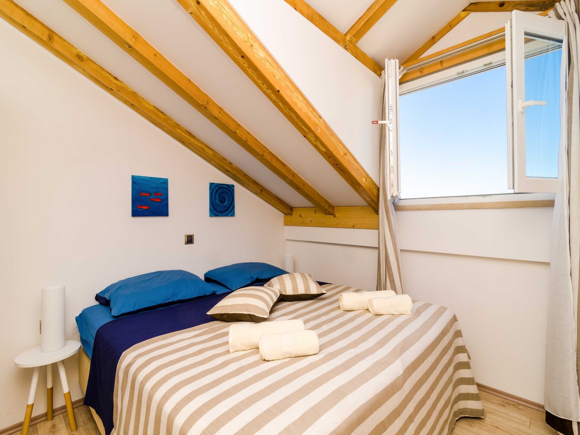 Tweekamerappartement met balkon en eindeloos zeezicht in Mlini - foto 7