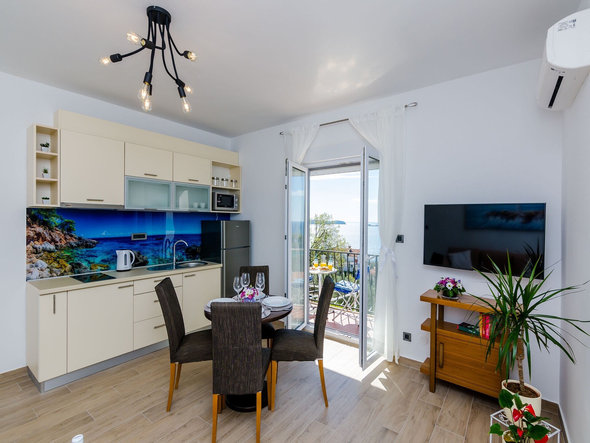 2-persoons appartement in Mlini met zeezicht en balkon - foto 4
