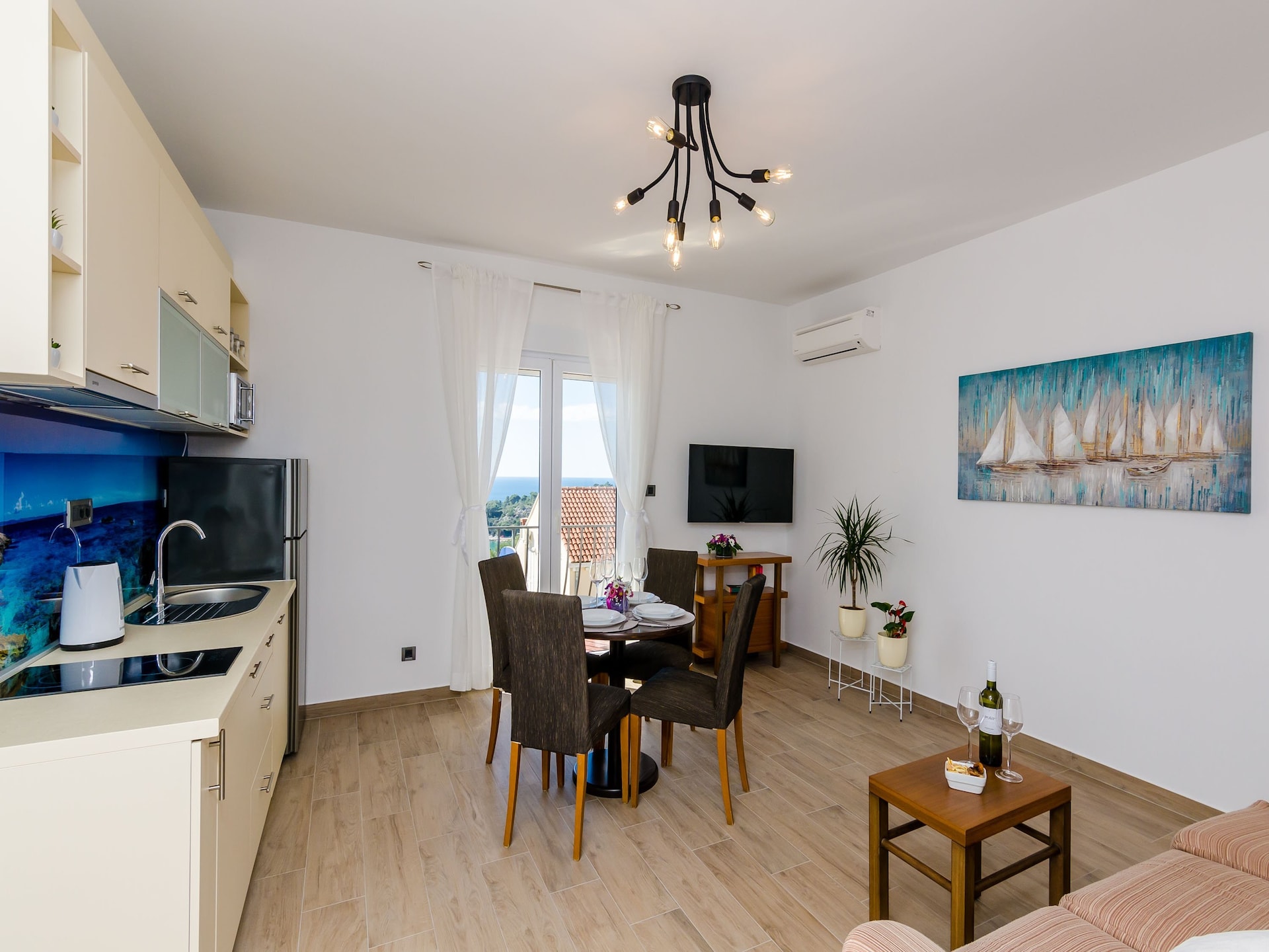 2-persoons appartement in Mlini met zeezicht en balkon - foto 5