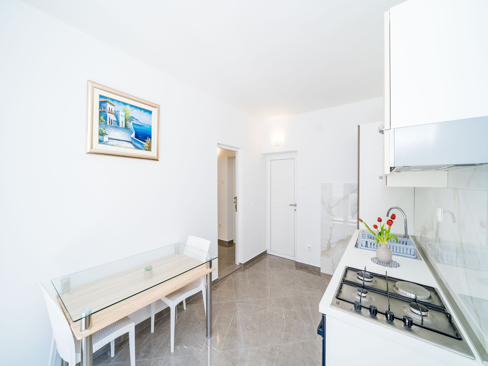 Op 800 m van het strand: Knus appartement in Kupari voor 2 personen · 30 m² - foto 3