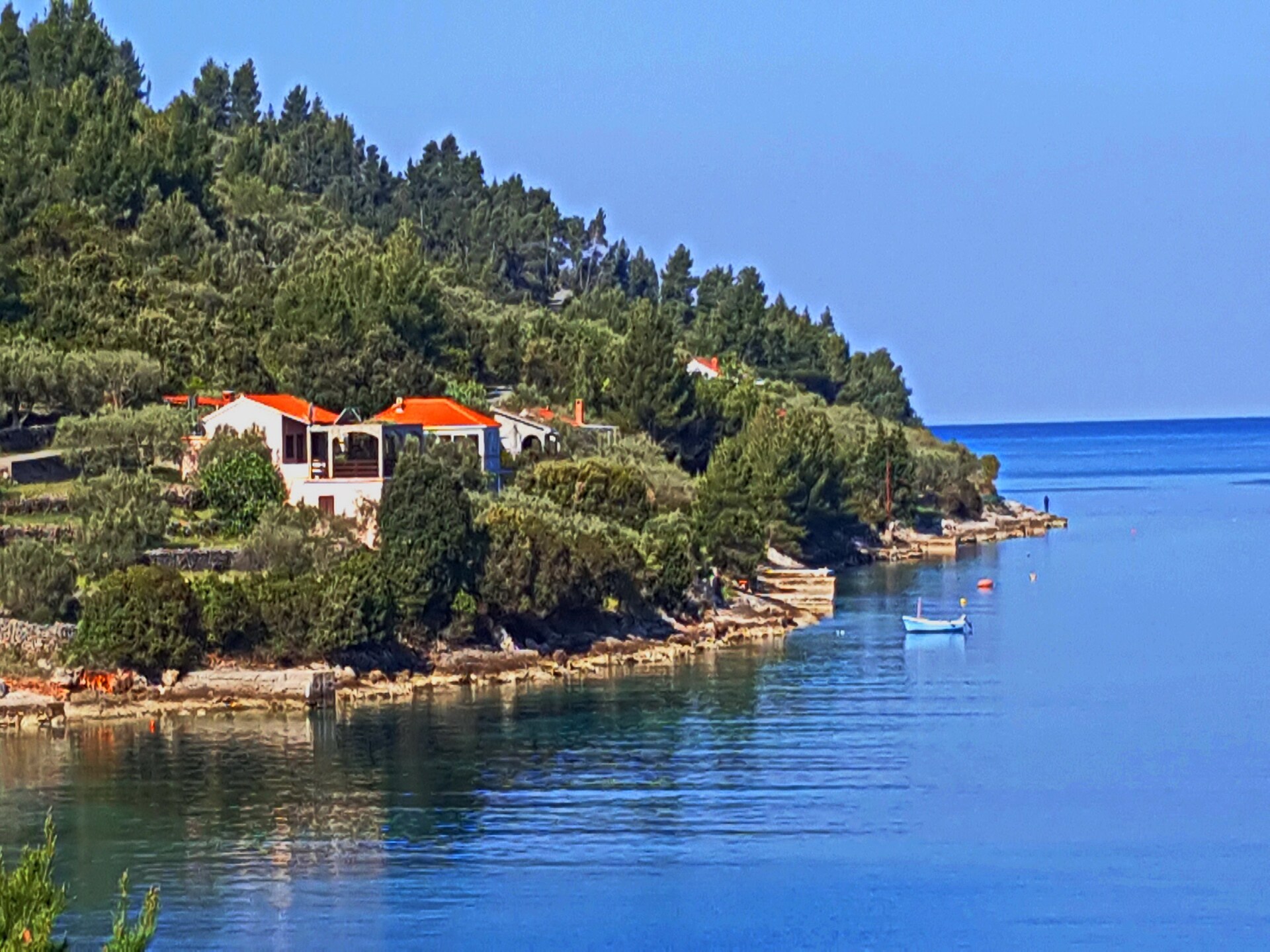 Strandhuis Katica: 20 meter van zee met privéstrand in Vela Luka - foto 21