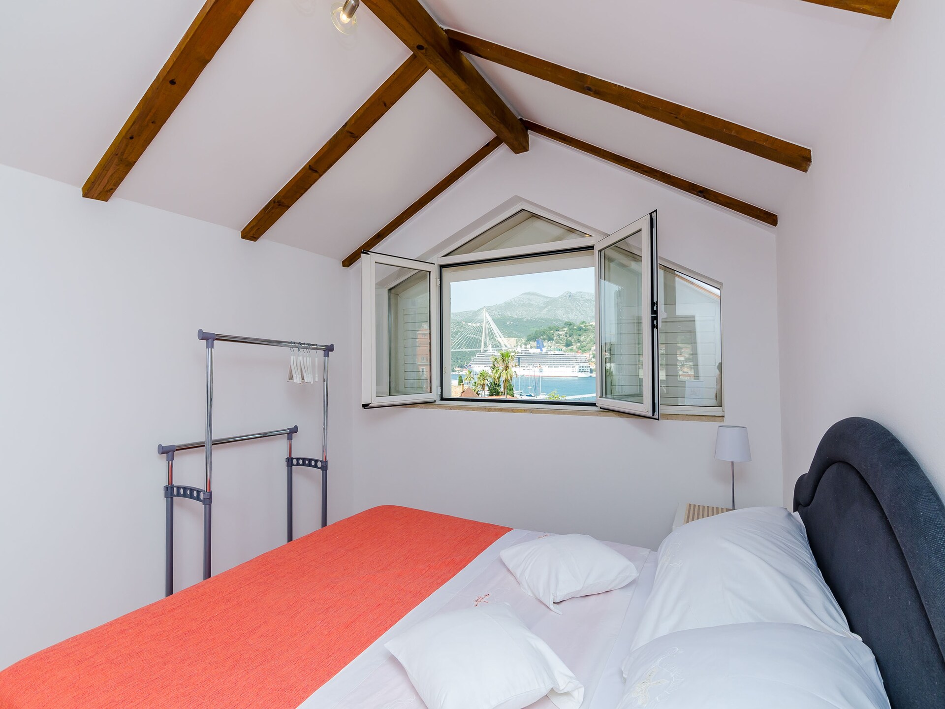 Appartement met zeezicht en terras op het schiereiland Lapad, vlak bij strand - foto 9
