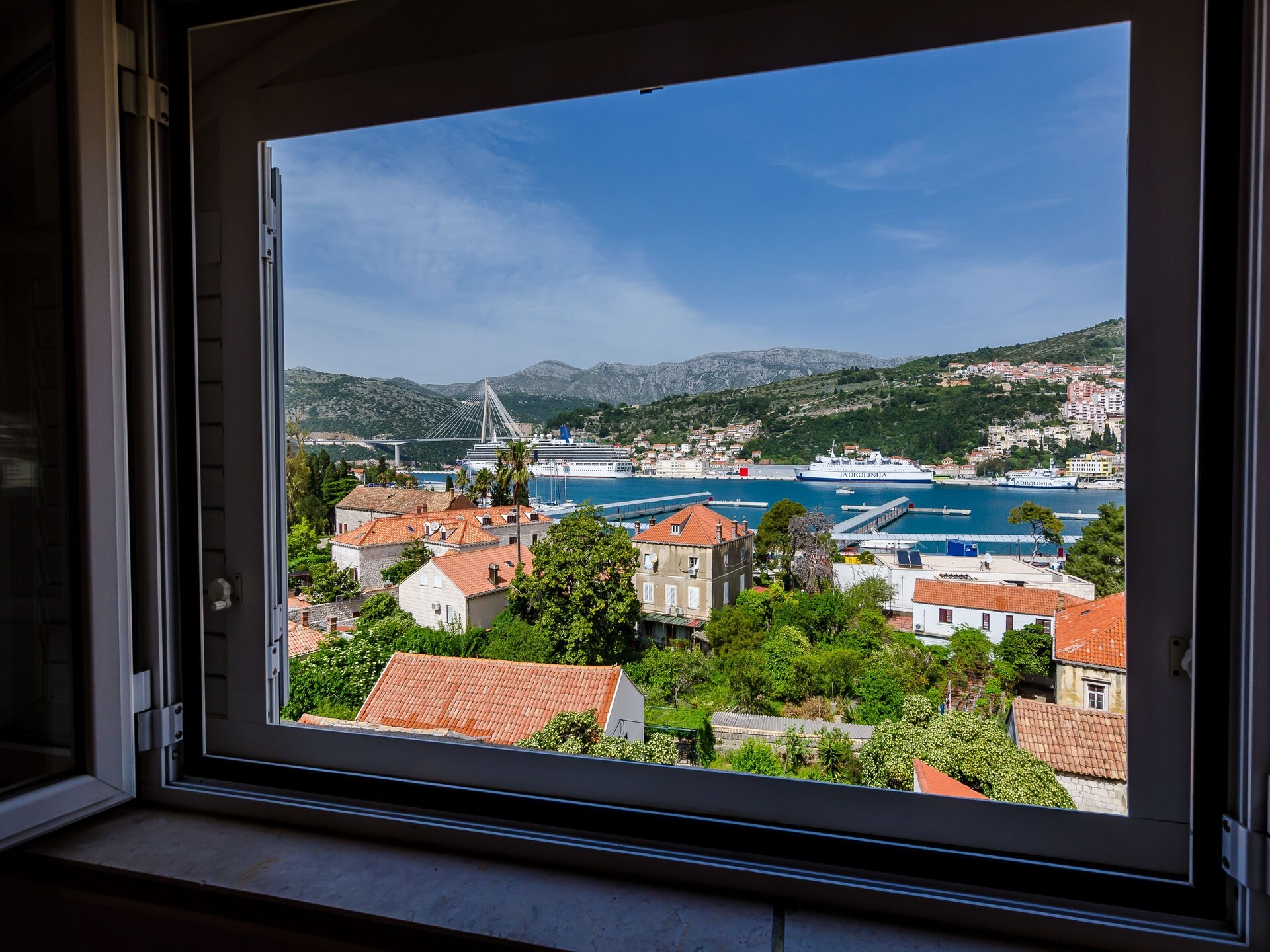 Appartement met zeezicht en terras op het schiereiland Lapad, vlak bij strand - foto 16