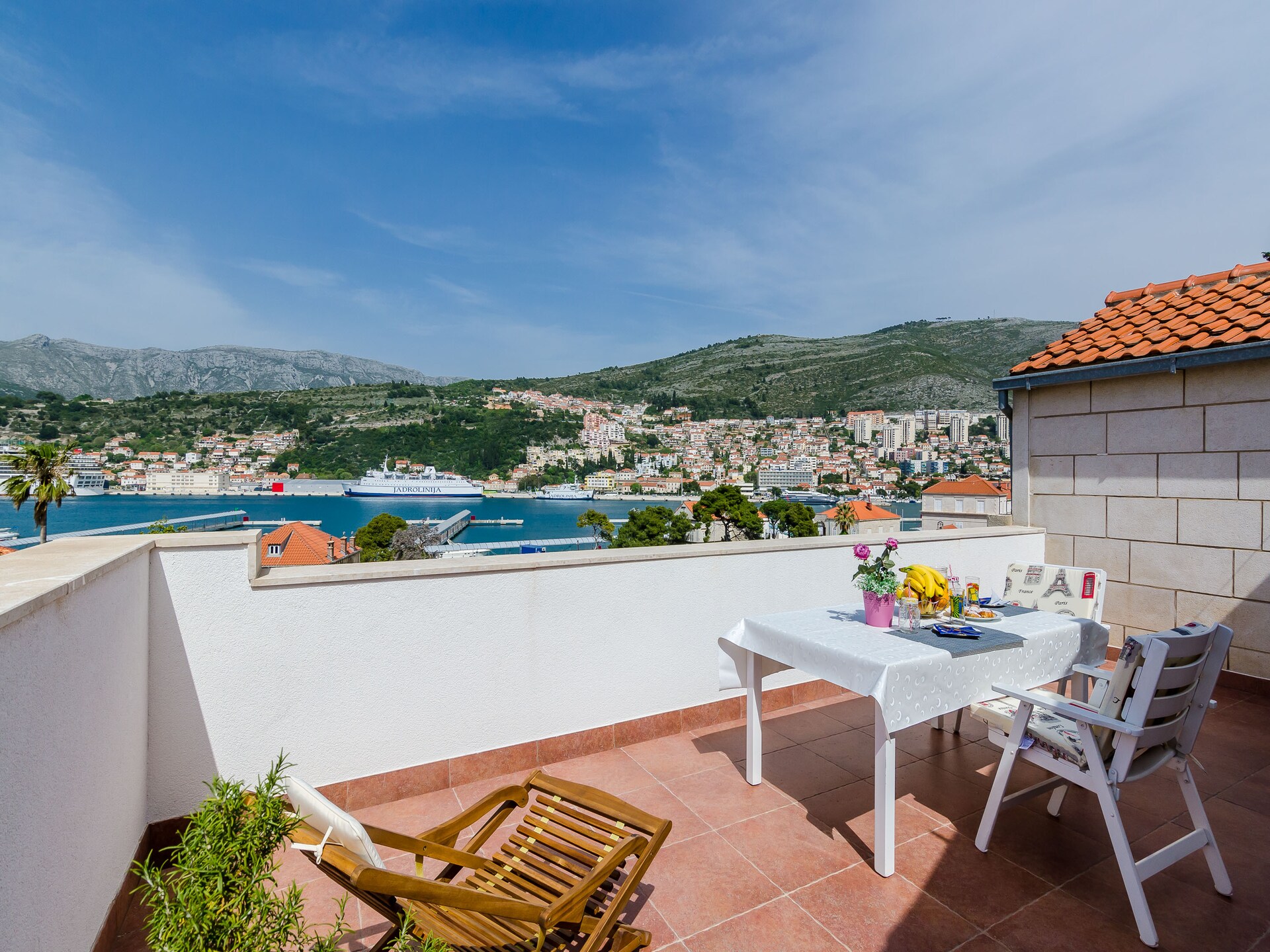 Appartement met zeezicht en terras op het schiereiland Lapad, vlak bij strand - foto 13