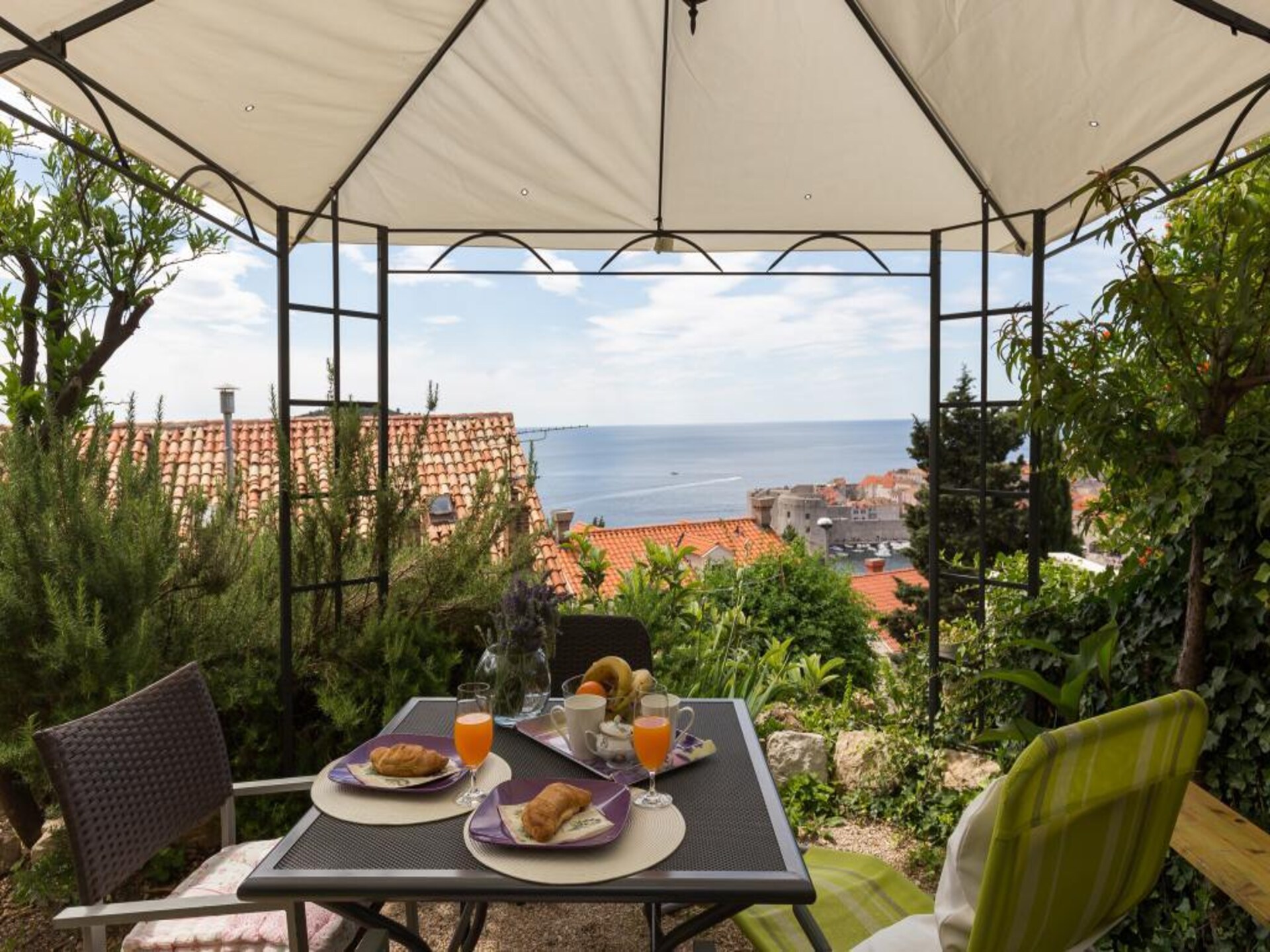 Studio met terras en zeezicht op 300m van oude centrum Dubrovnik - foto 1