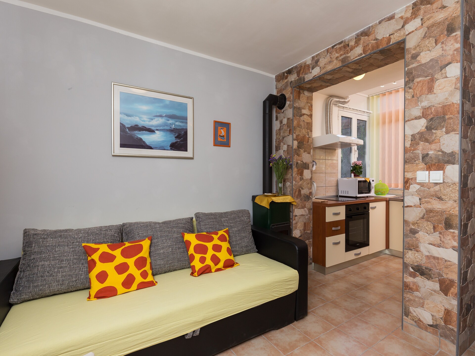 Appartement Lolo in Dubrovnik: 2 slaapkamers met loggia, strand op 200m - foto 3