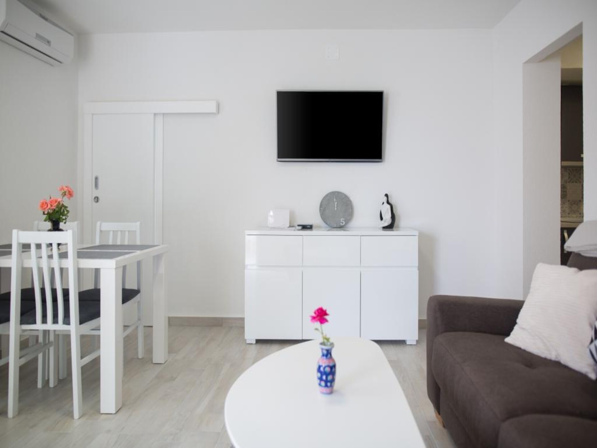 Knus appartement met gedeeld terras, vlakbij strand Bellevue in Dubrovnik - foto 2