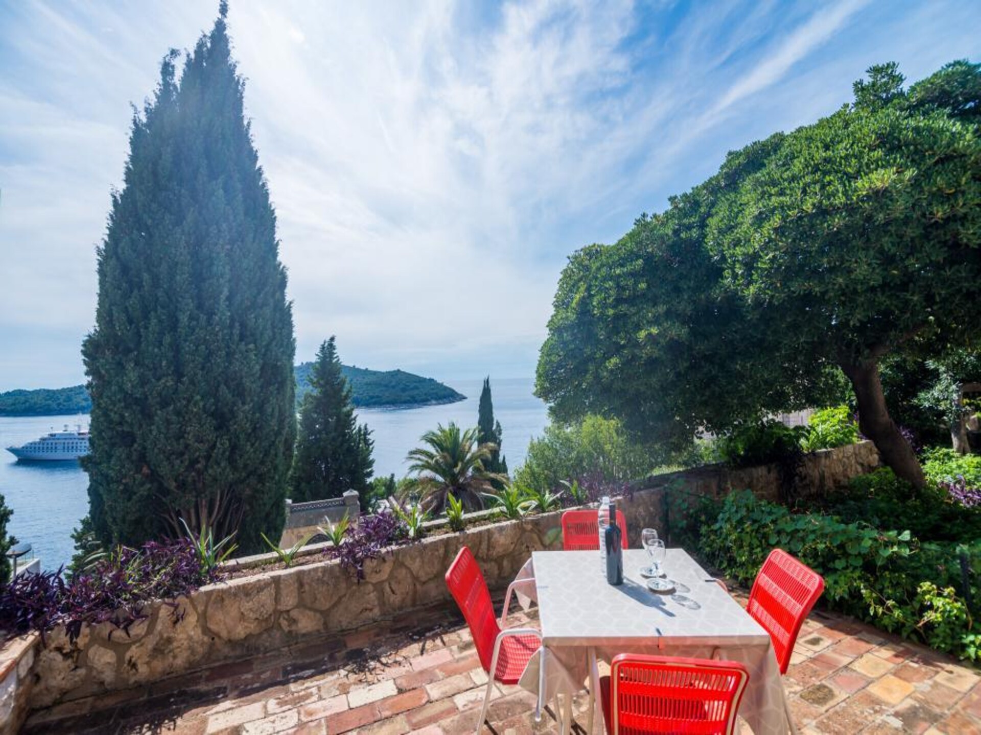 Appartement met zeezichtterras op 100 meter van het strand in Dubrovnik - foto 1