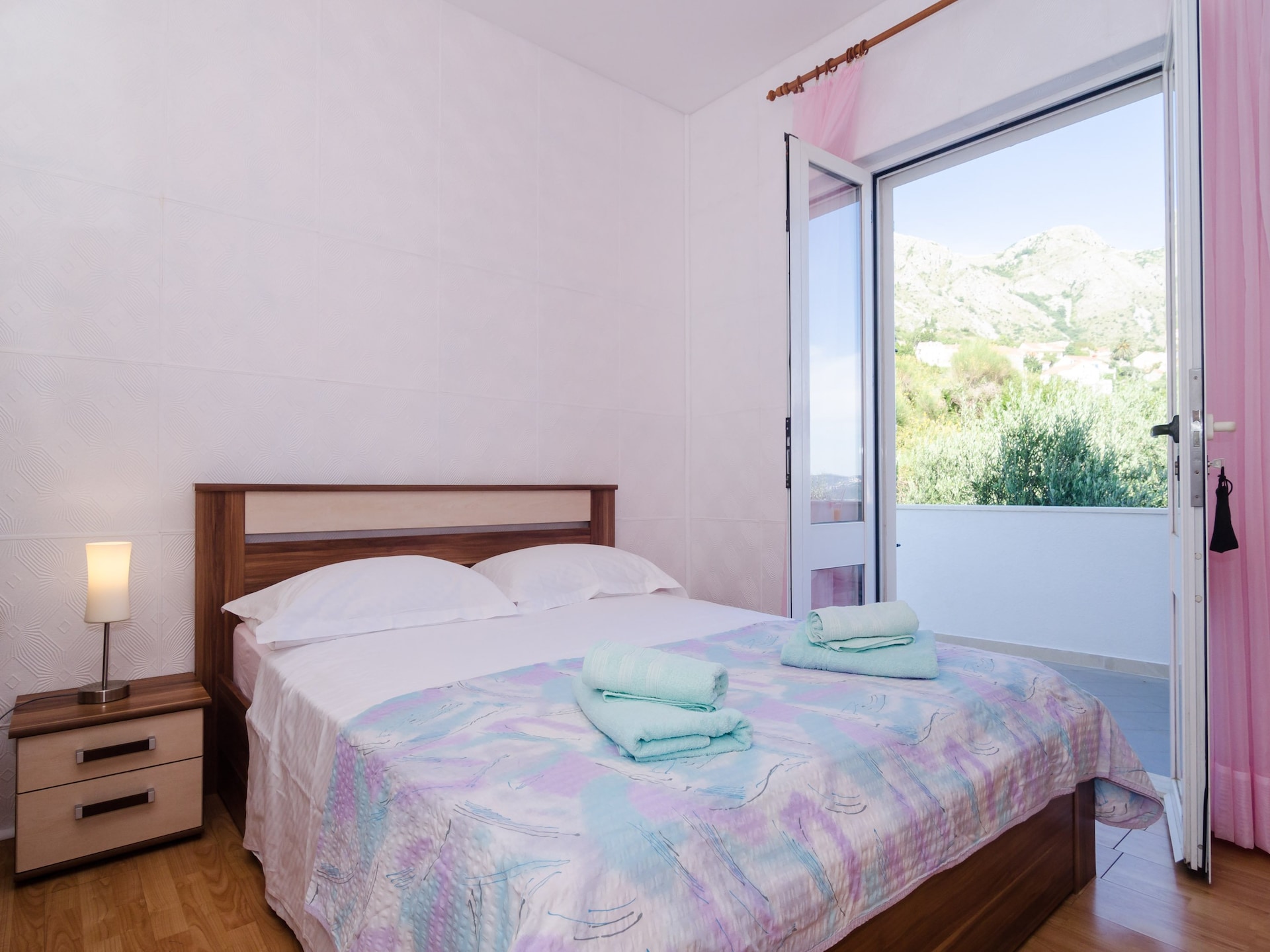 Romantische kamer met balkon en uitzicht op de Adriatische Zee in Mlini - foto 3