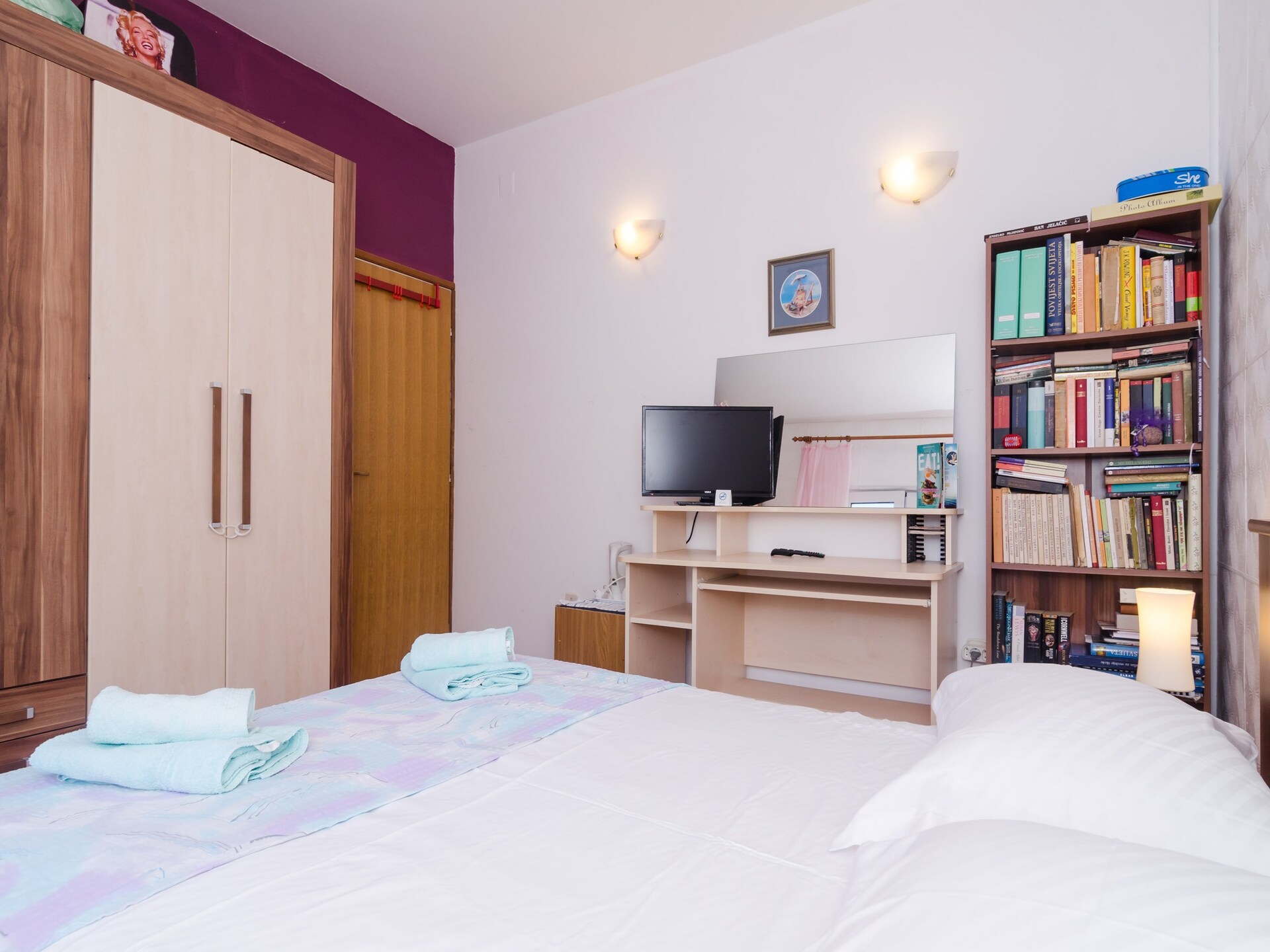Romantische kamer met balkon en uitzicht op de Adriatische Zee in Mlini - foto 6