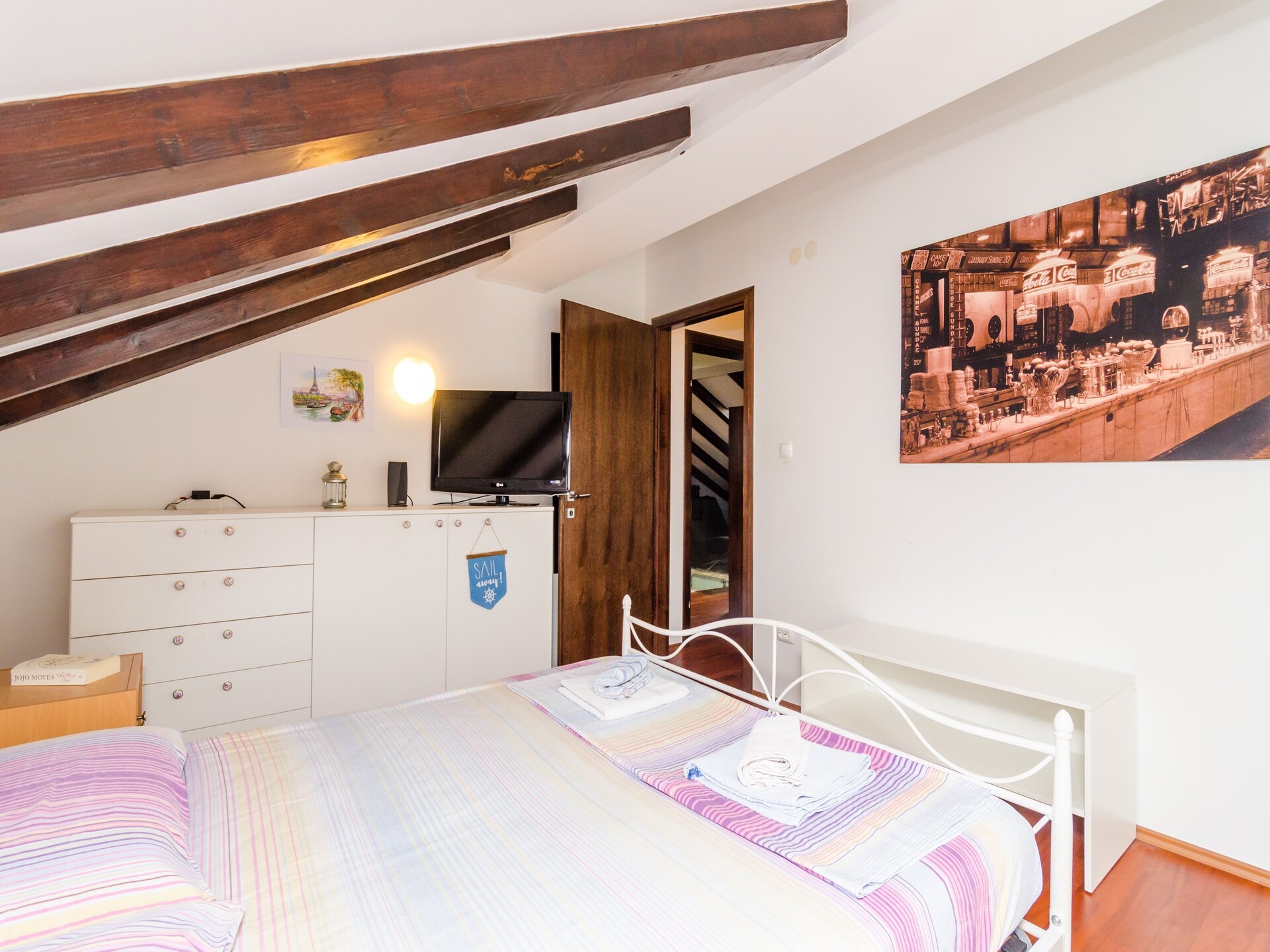 Villa Mikica: Ruim duplex appartement met terras en zeezicht in Lapad, Dubrovnik - foto 12