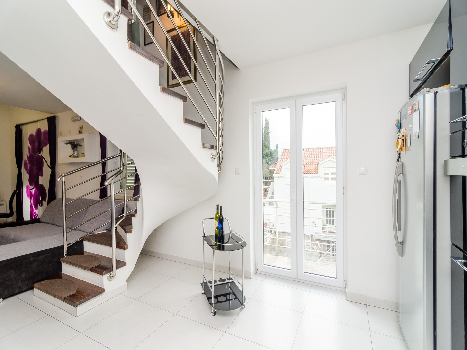 Villa Mikica: Ruim duplex appartement met terras en zeezicht in Lapad, Dubrovnik - foto 21