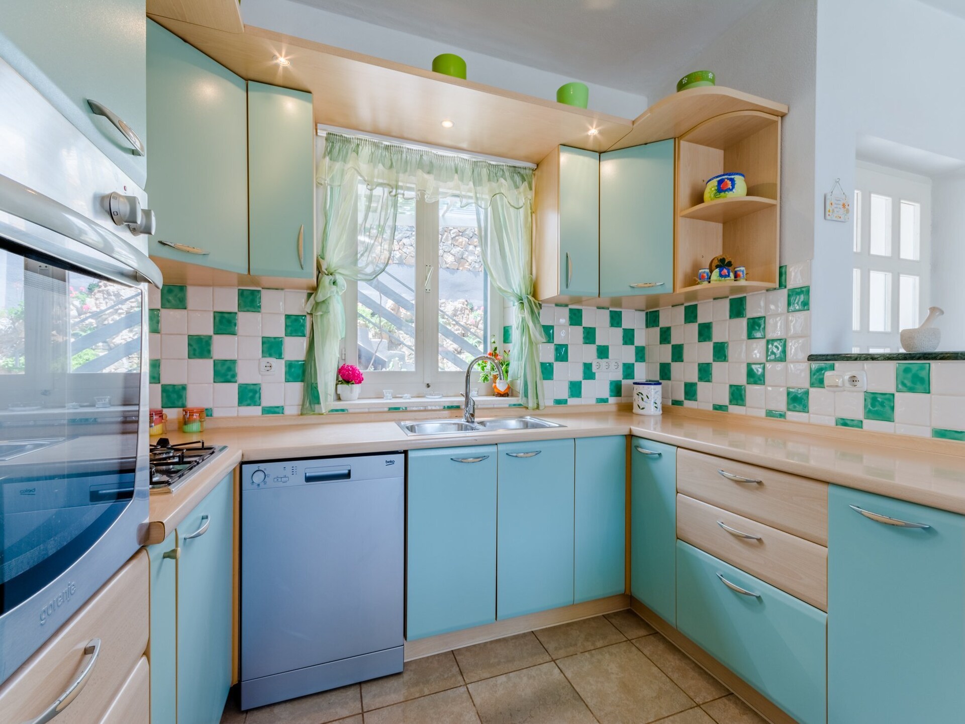 Appartement Blue Oasis: Ruim terras met adembenemend zeezicht bij Postira - foto 9