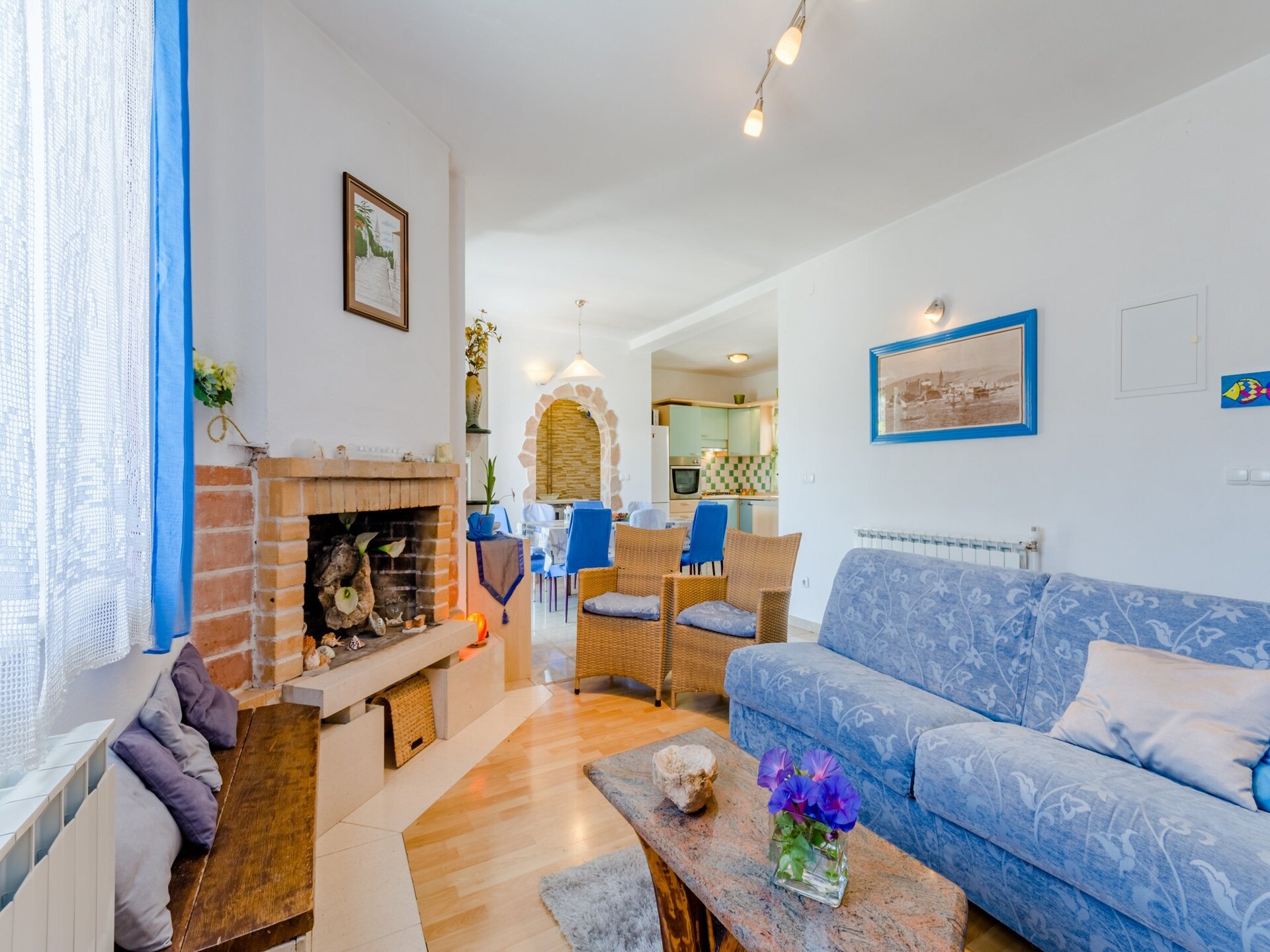 Appartement Blue Oasis: Ruim terras met adembenemend zeezicht bij Postira - foto 2