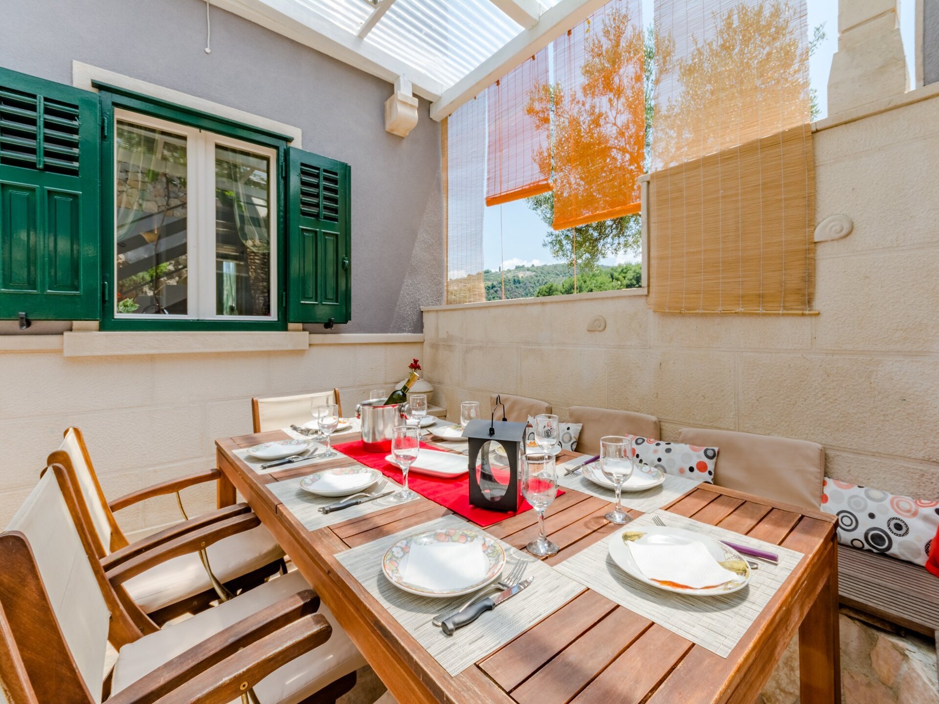 Appartement Blue Oasis: Ruim terras met adembenemend zeezicht bij Postira - foto 7
