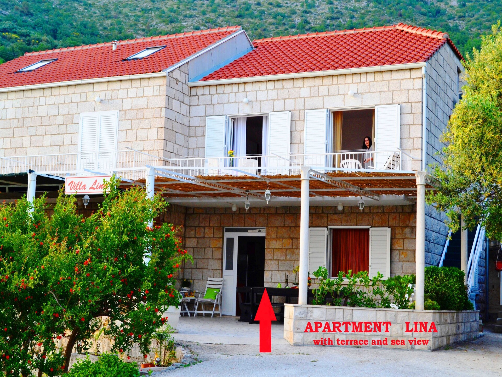 Rustiek appartement met zeezicht en terras vlakbij Dubrovnik - foto 16