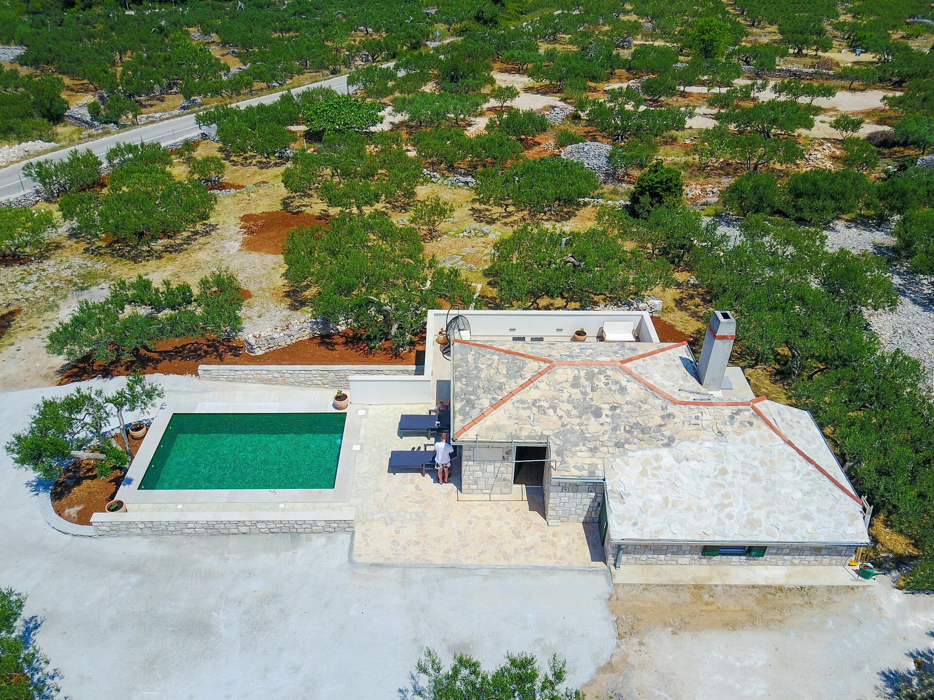 Vakantiehuis Bliss met privézwembad en uitzicht op zee op Brač - foto 15