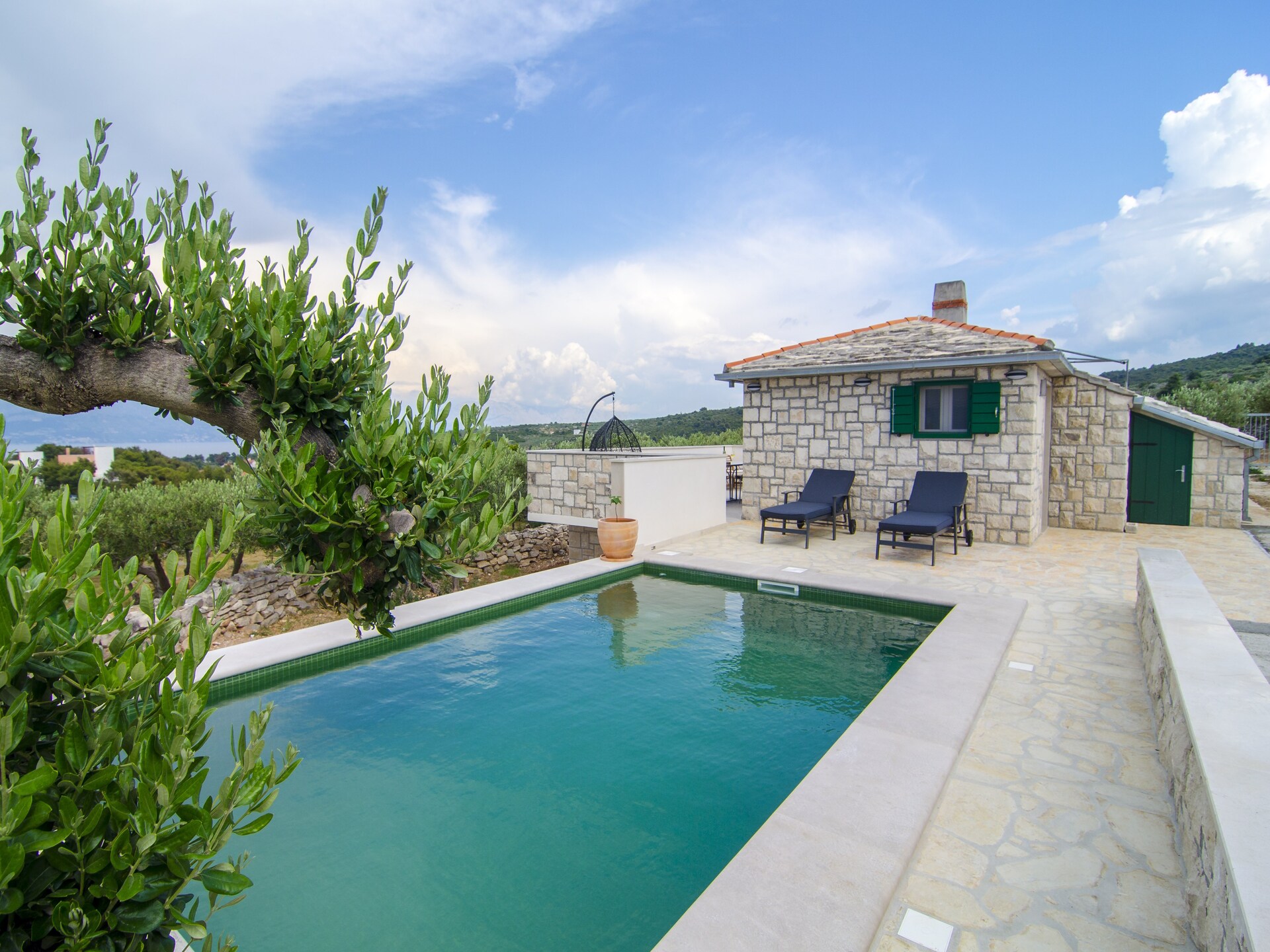 Vakantiehuis Bliss met privézwembad en uitzicht op zee op Brač - foto 10