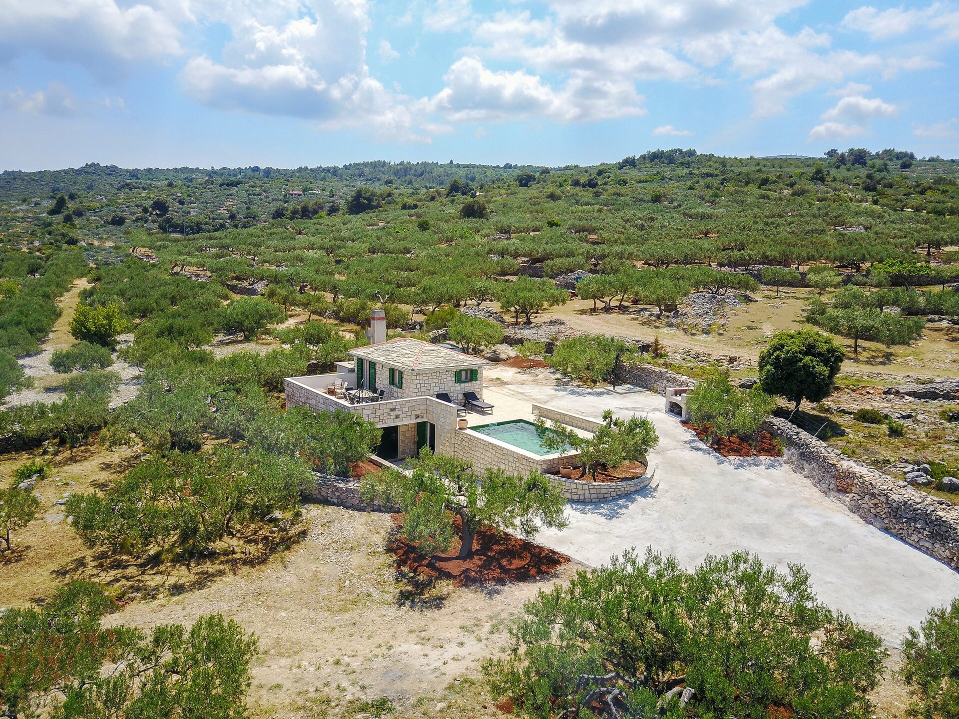 Vakantiehuis Bliss met privézwembad en uitzicht op zee op Brač - foto 24