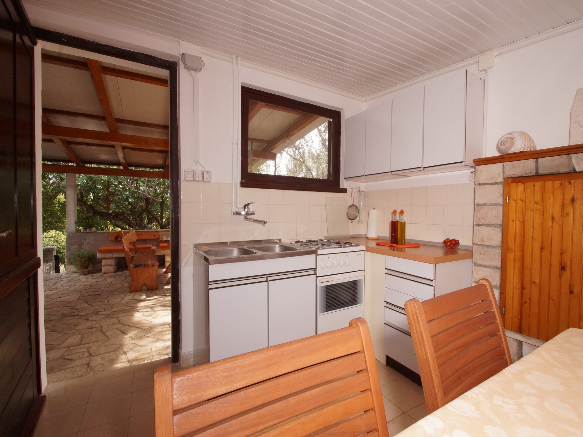 Zonovergoten vakantiehuis met zeezicht en terras in Vela Luka, Korčula - foto 7