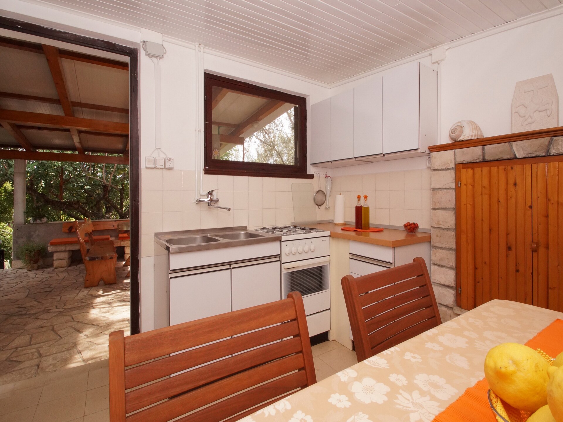 Zonovergoten vakantiehuis met zeezicht en terras in Vela Luka, Korčula - foto 8