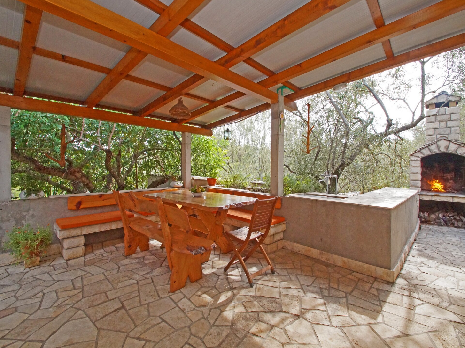 Zonovergoten vakantiehuis met zeezicht en terras in Vela Luka, Korčula - foto 28