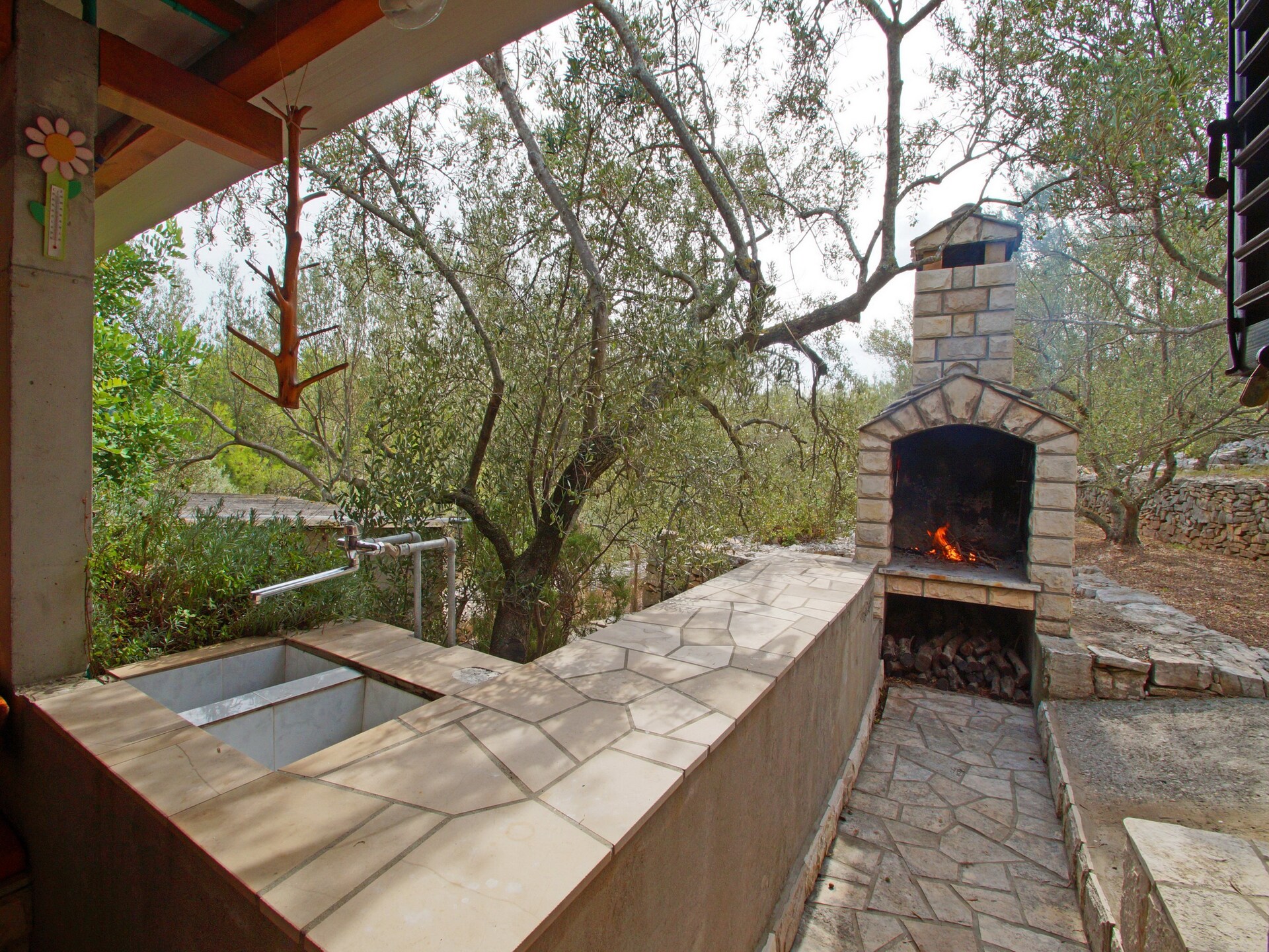 Zonovergoten vakantiehuis met zeezicht en terras in Vela Luka, Korčula - foto 18