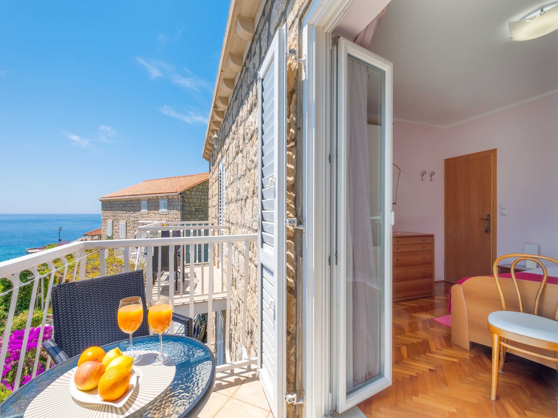 2-persoons appartement met zeezicht in Mlini aan het strand - foto 18
