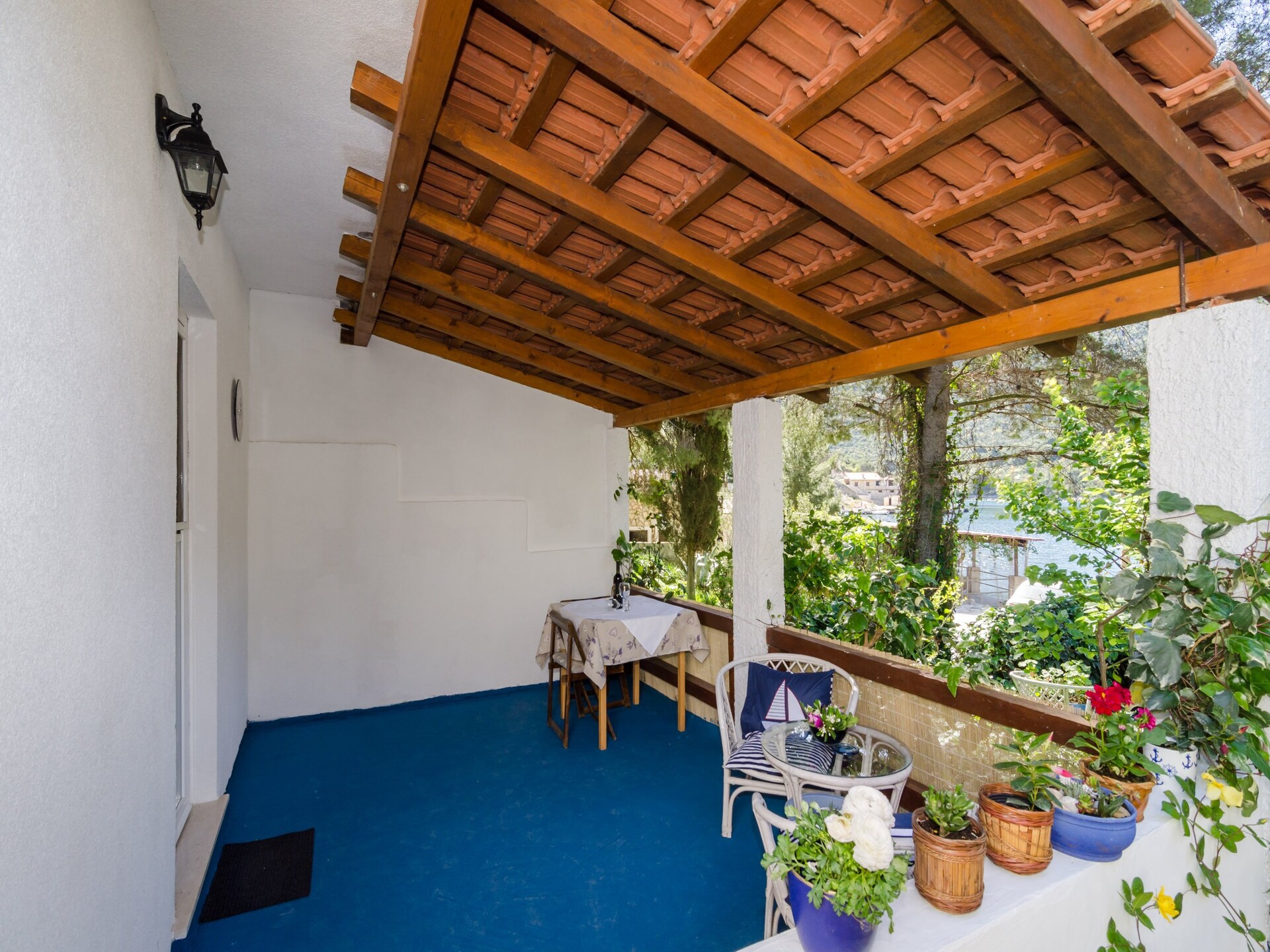 Romantisch appartement met zeezichtterras in de stille baai van Okuklje - foto 13