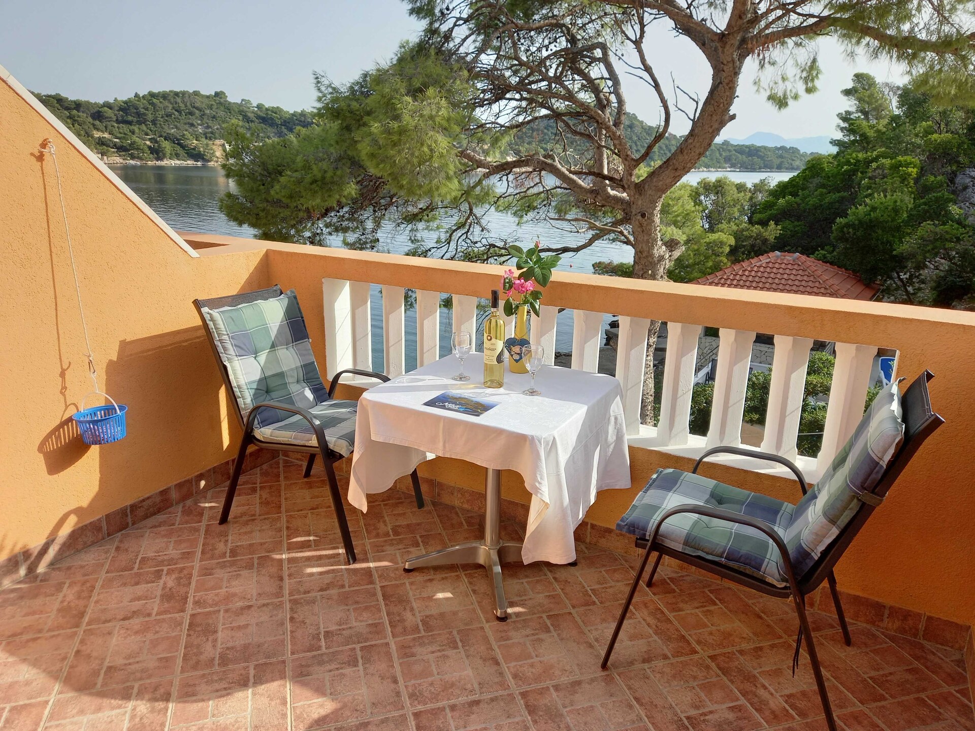 Romantisch appartement aan zee op Mljet met terras en zeezicht - foto 14