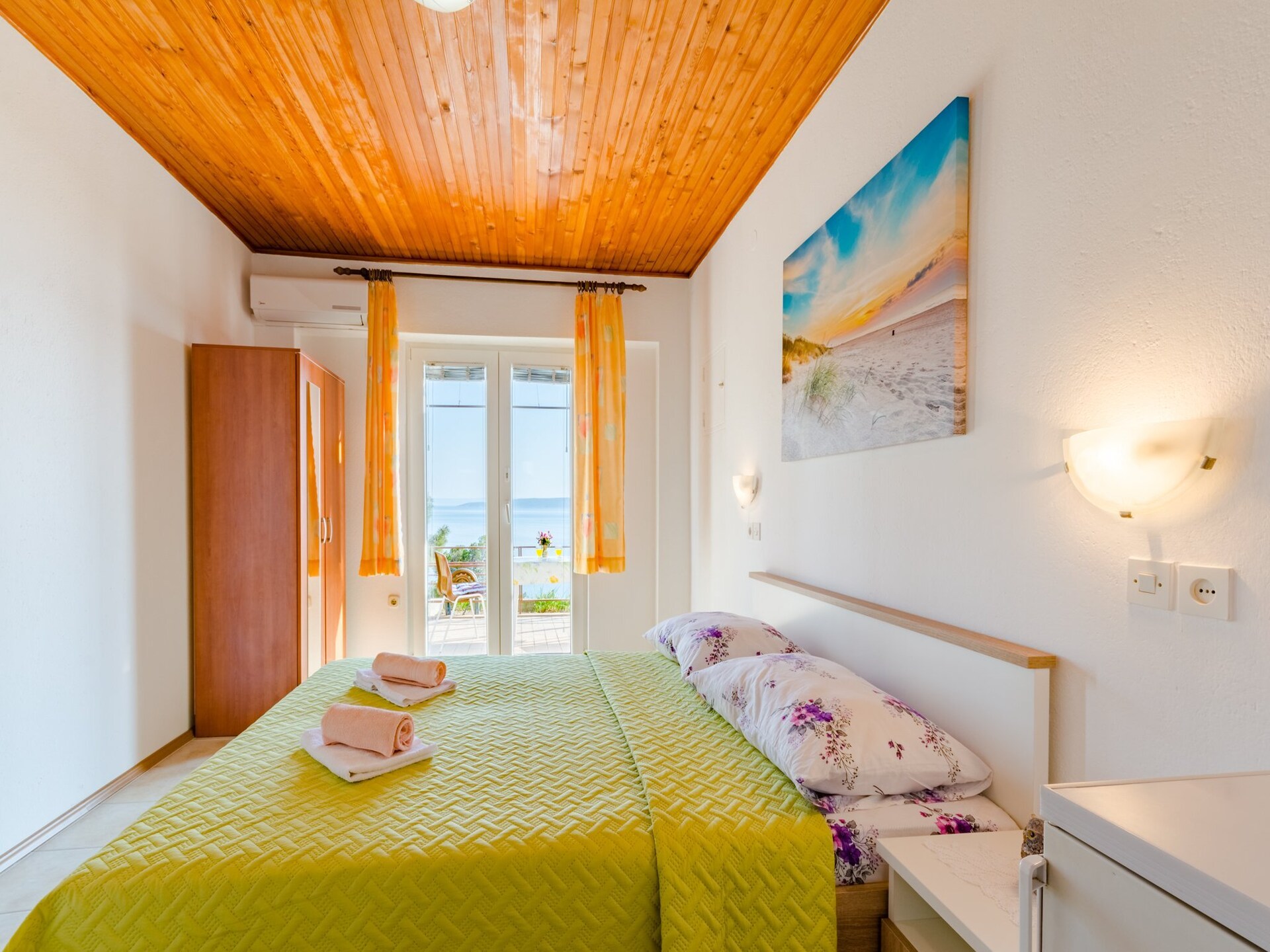 Aan het strand: Sfeervol appartement met zeezicht in Brela - foto 10