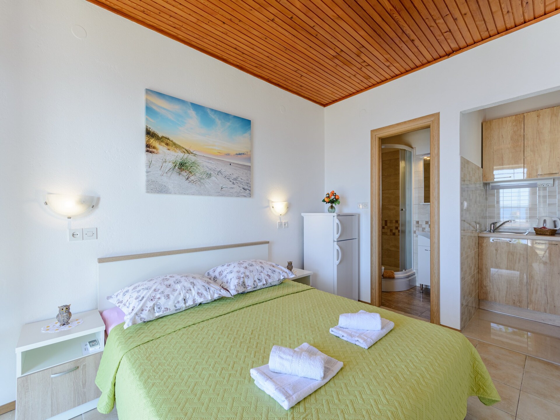 2-persoons appartement aan het strand in Brela met zeezicht - foto 7