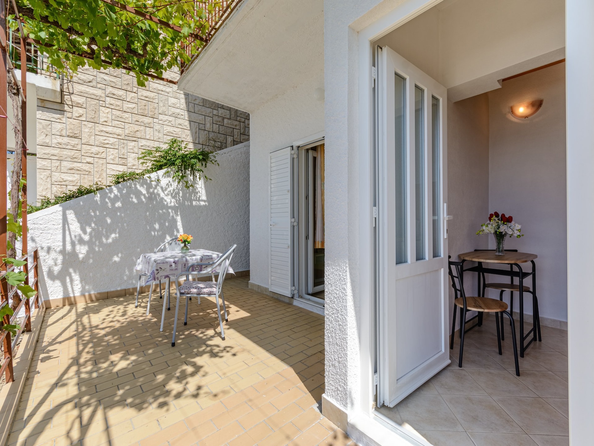 2-persoons appartement aan het strand in Brela met zeezicht - foto 20