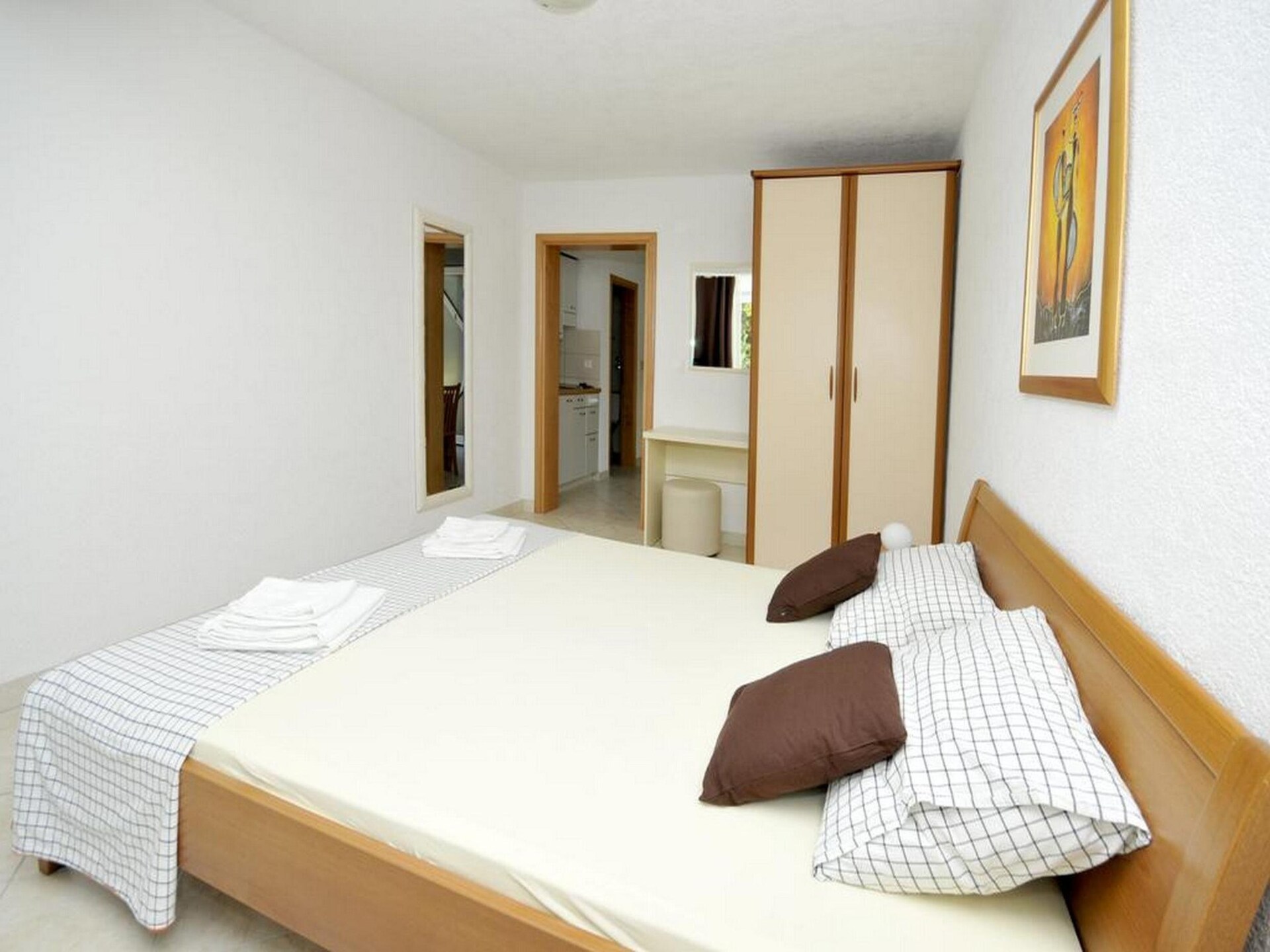 Appartement Sandra met zeezicht, terras en gedeeld zwembad op 100m van strand - foto 13